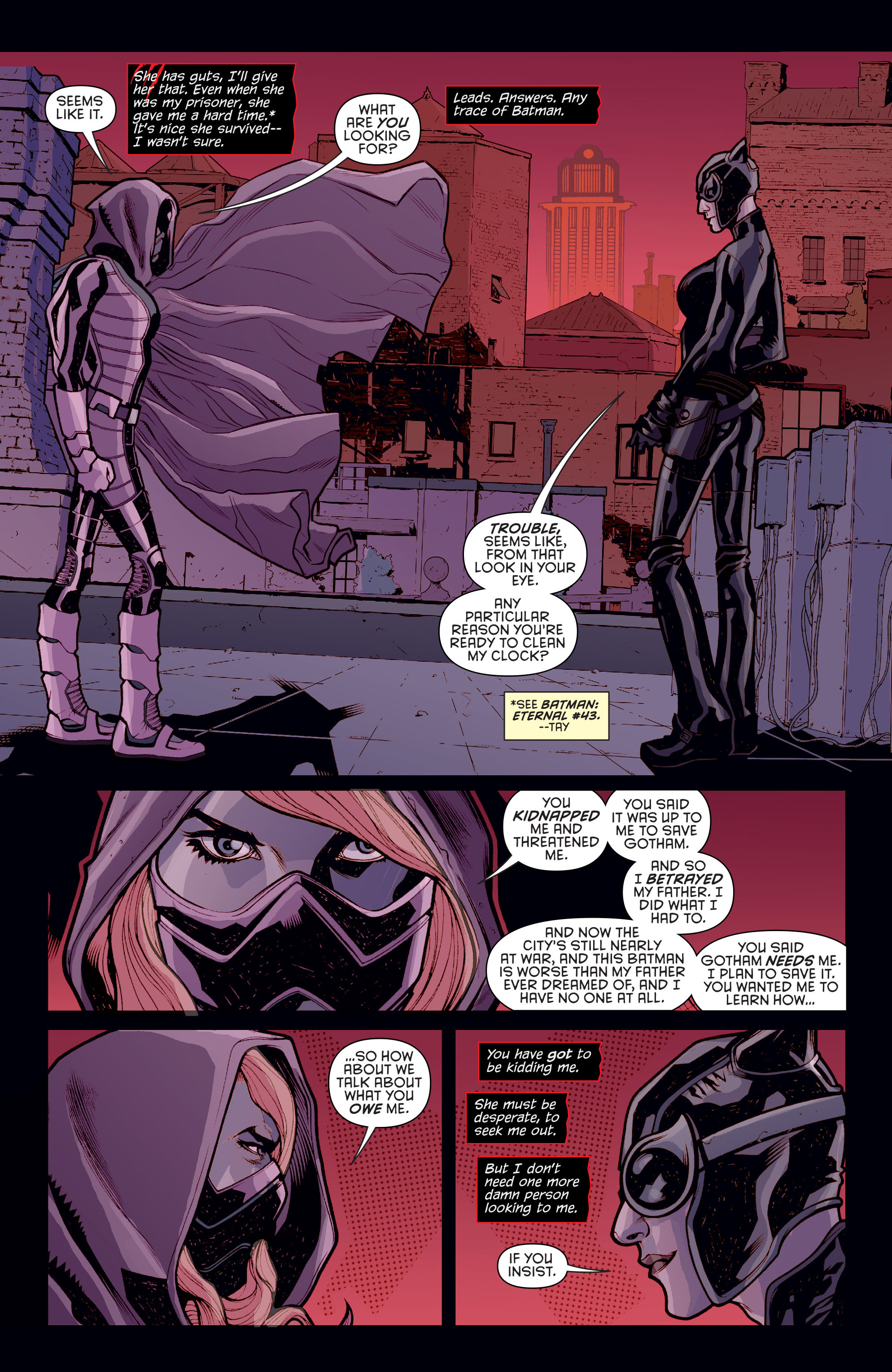 Read online Catwoman (2011) comic -  Issue #42 - 16