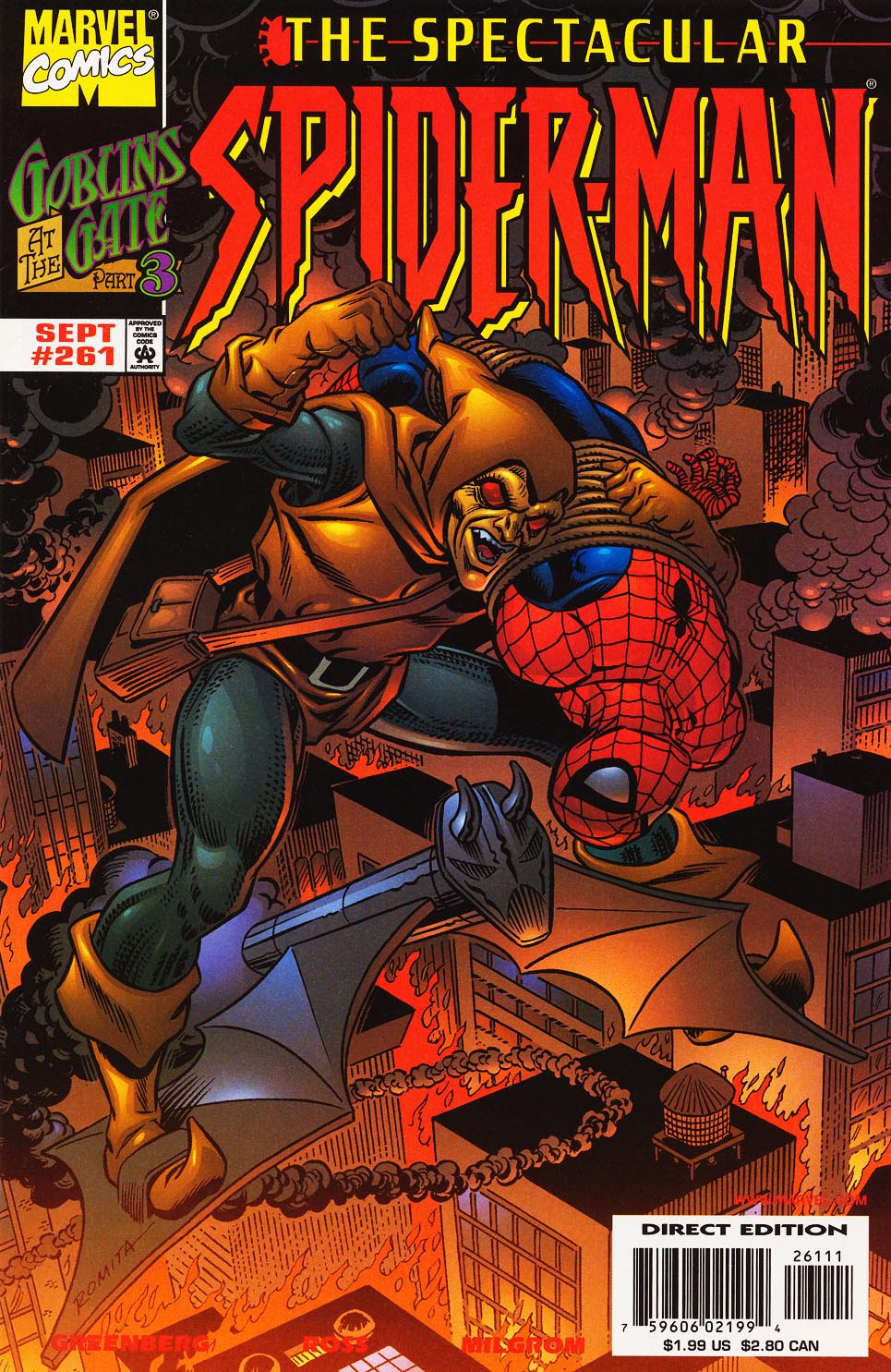 Read online The Spectacular Spider-Man (1976) comic -  Issue #261 - 1
