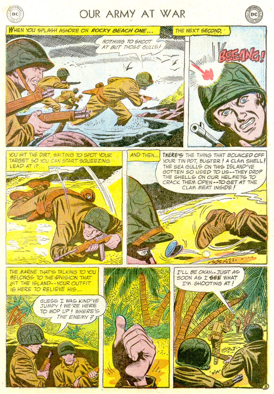 Read online Our Army at War (1952) comic -  Issue #41 - 6