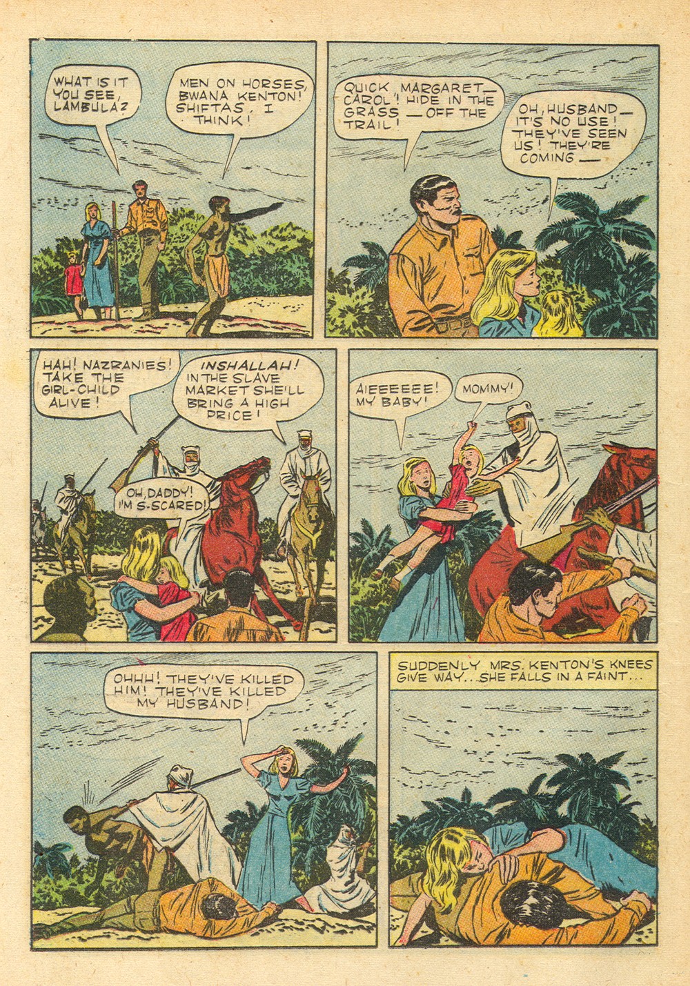 Read online Tarzan (1948) comic -  Issue #23 - 28