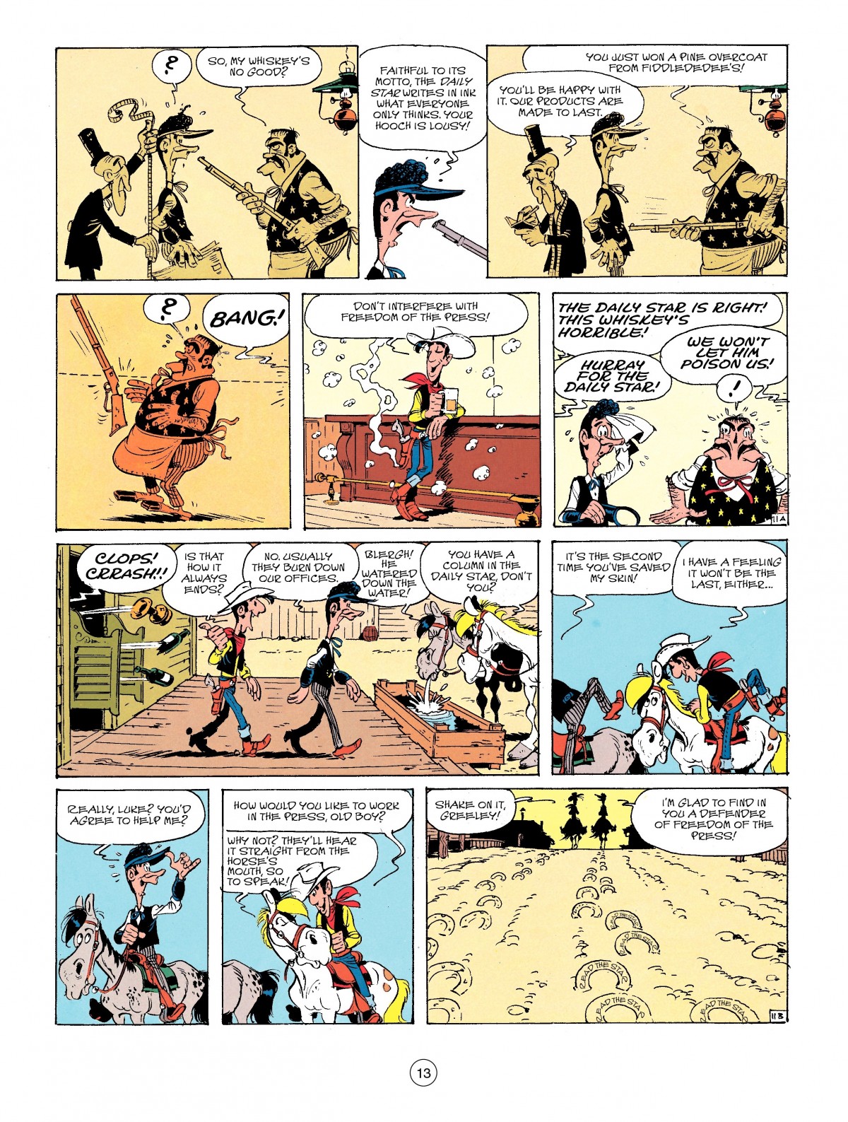 Read online A Lucky Luke Adventure comic -  Issue #41 - 13
