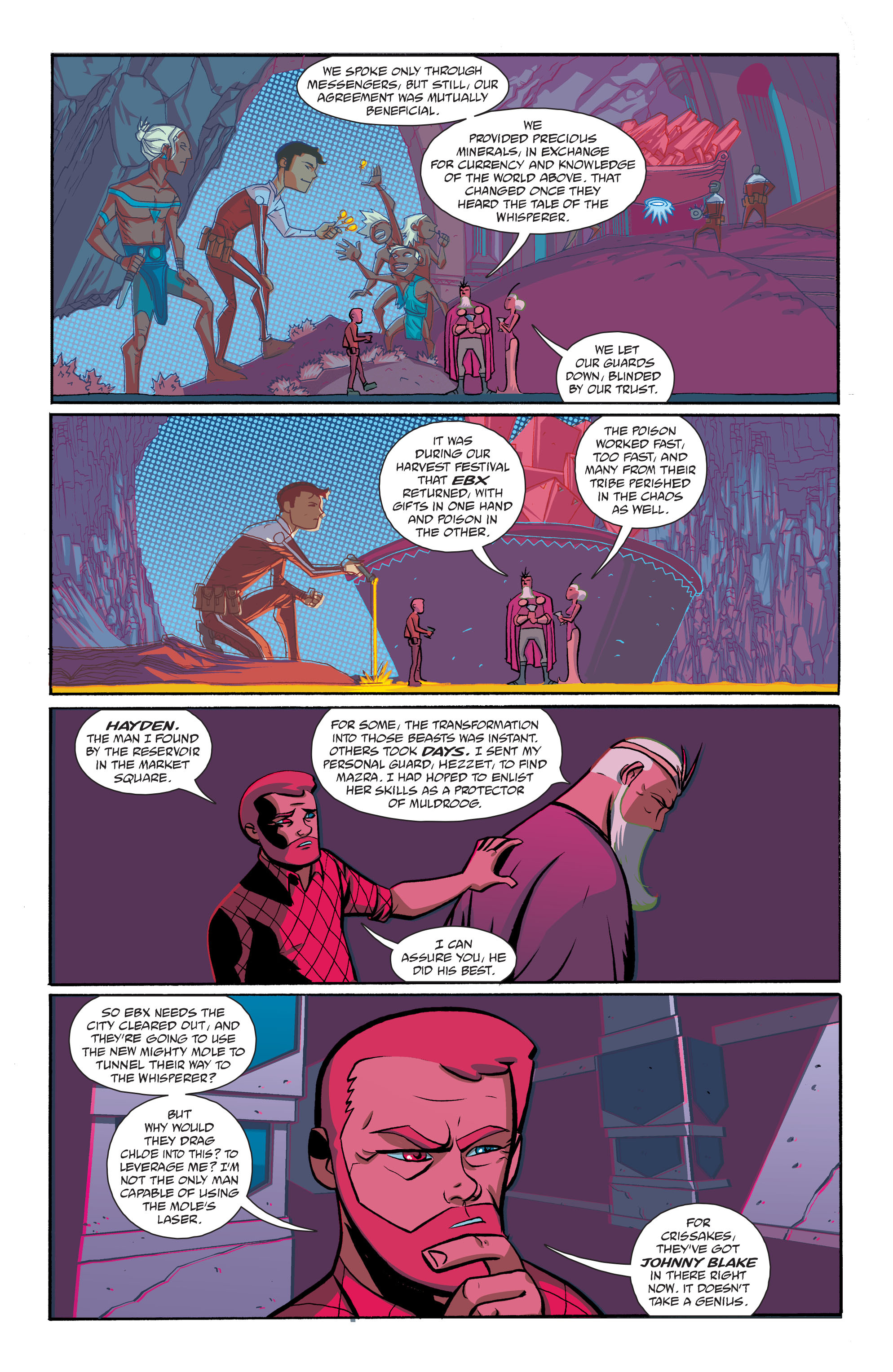 Read online Cave Carson Has a Cybernetic Eye comic -  Issue #5 - 12