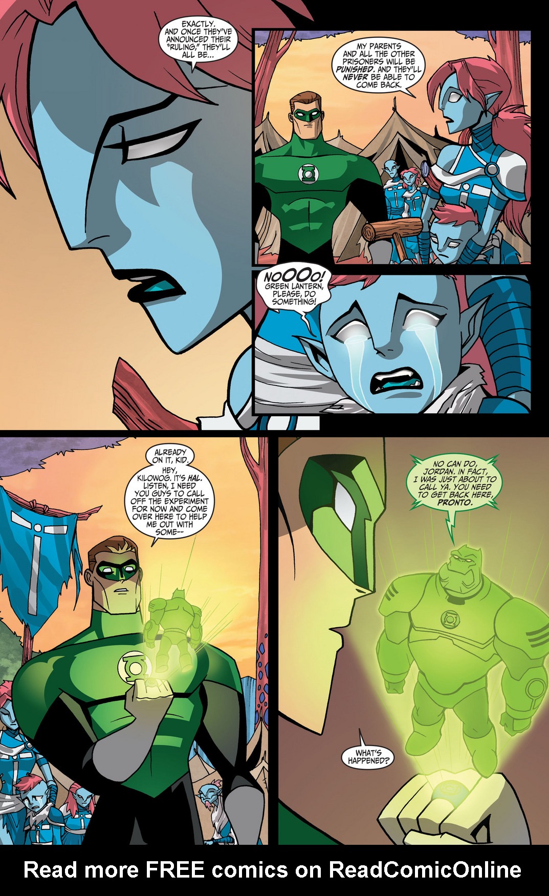 Read online Green Lantern: The Animated Series comic -  Issue #8 - 10