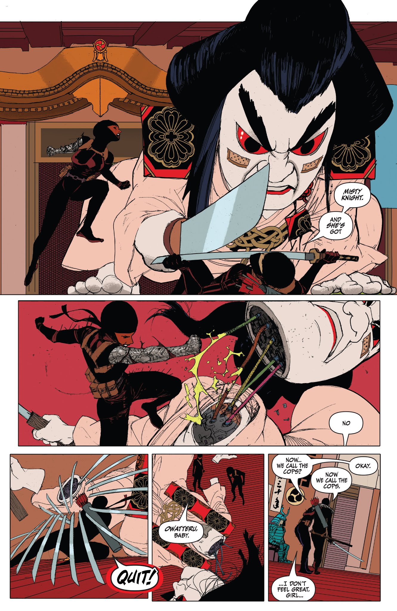 Read online Daughters of the Dragon (2018) comic -  Issue #1 - 40