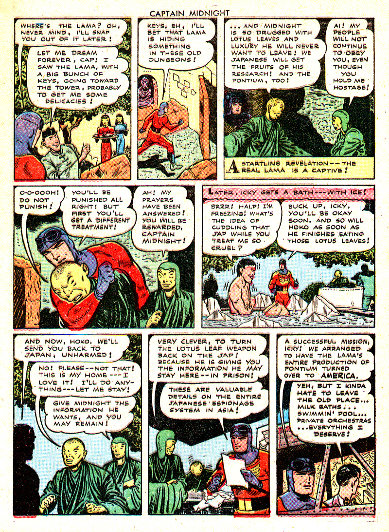 Read online Captain Midnight (1942) comic -  Issue #38 - 36