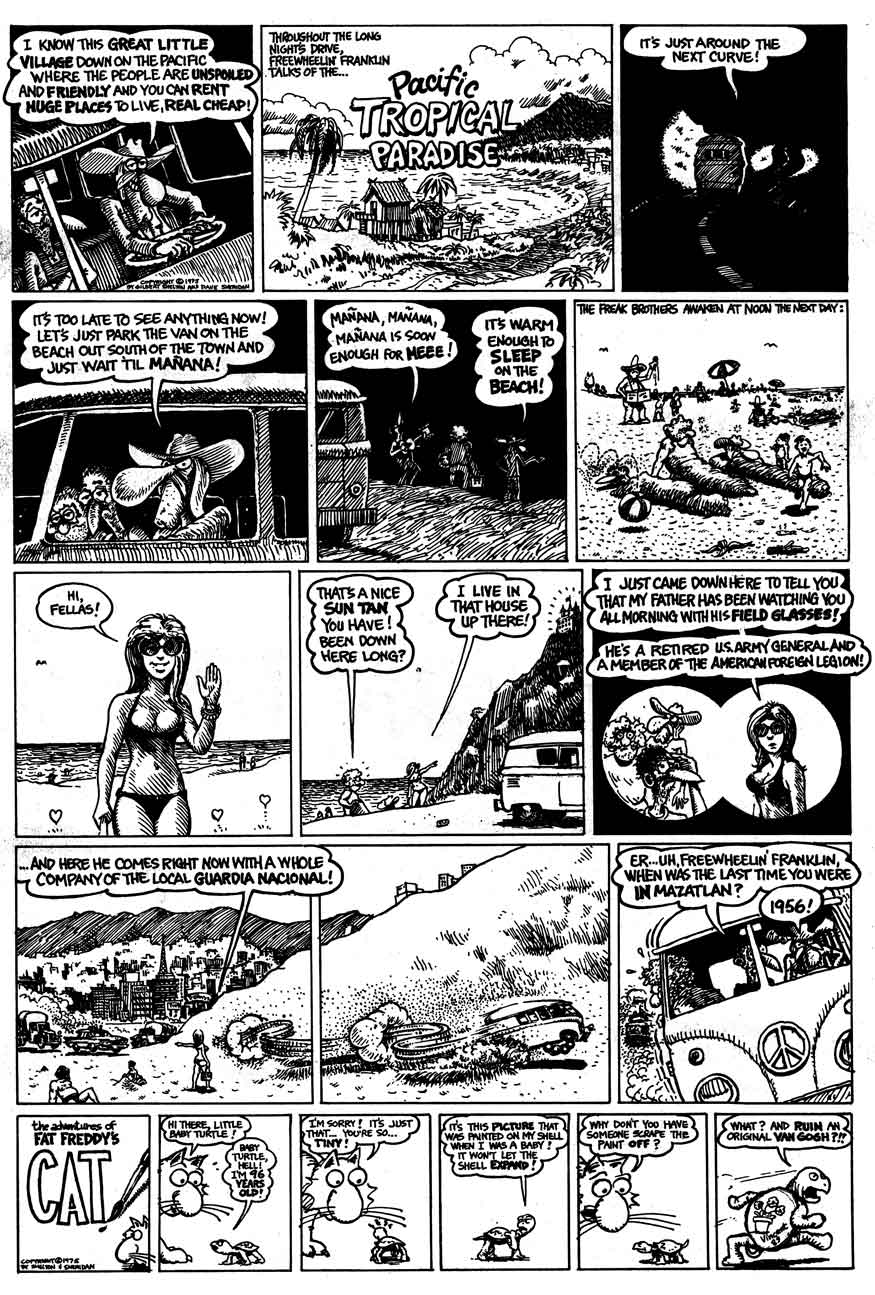 Read online The Fabulous Furry Freak Brothers comic -  Issue #4 - 11
