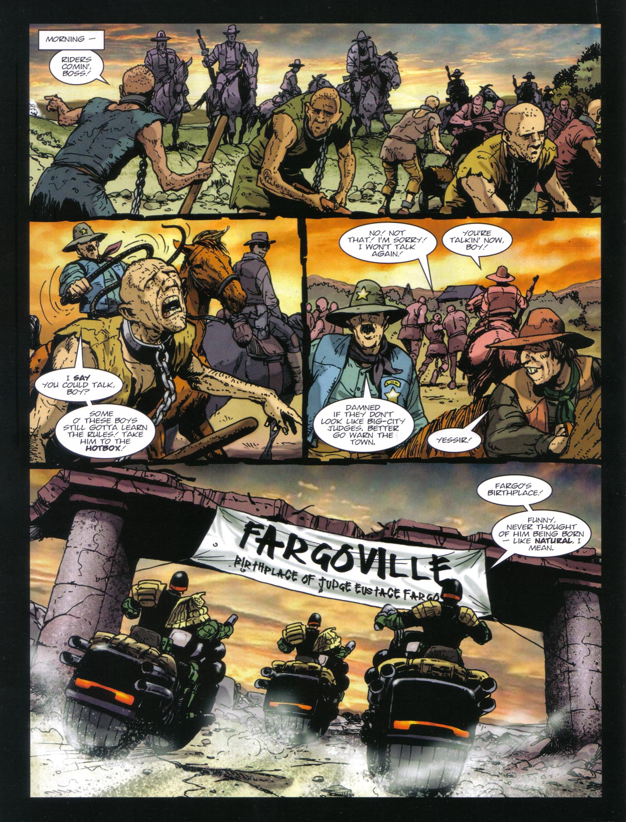 Read online Judge Dredd Origins comic -  Issue # TPB - 27