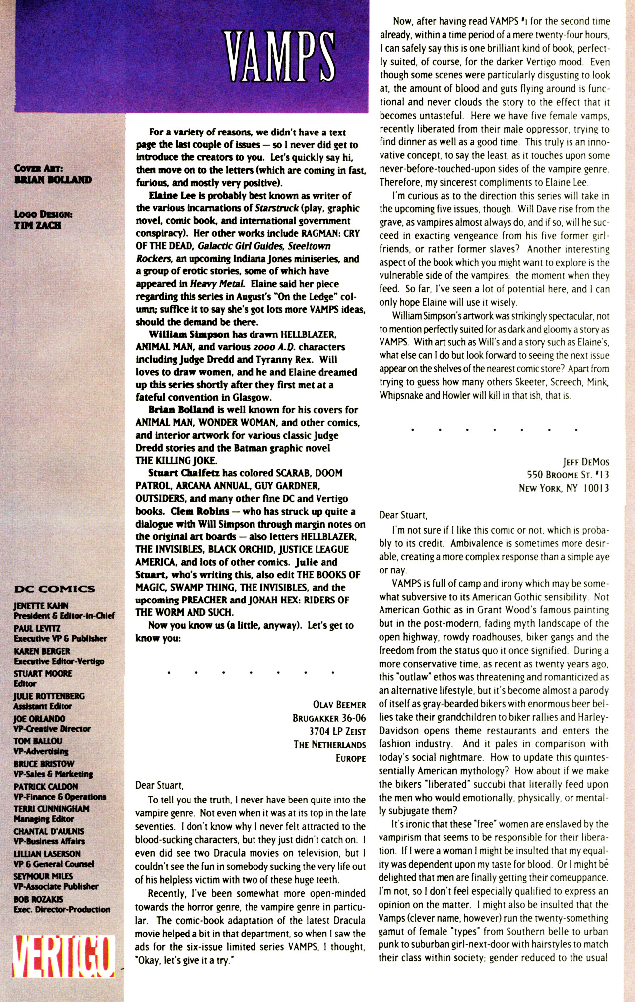 Read online Vamps comic -  Issue #4 - 25