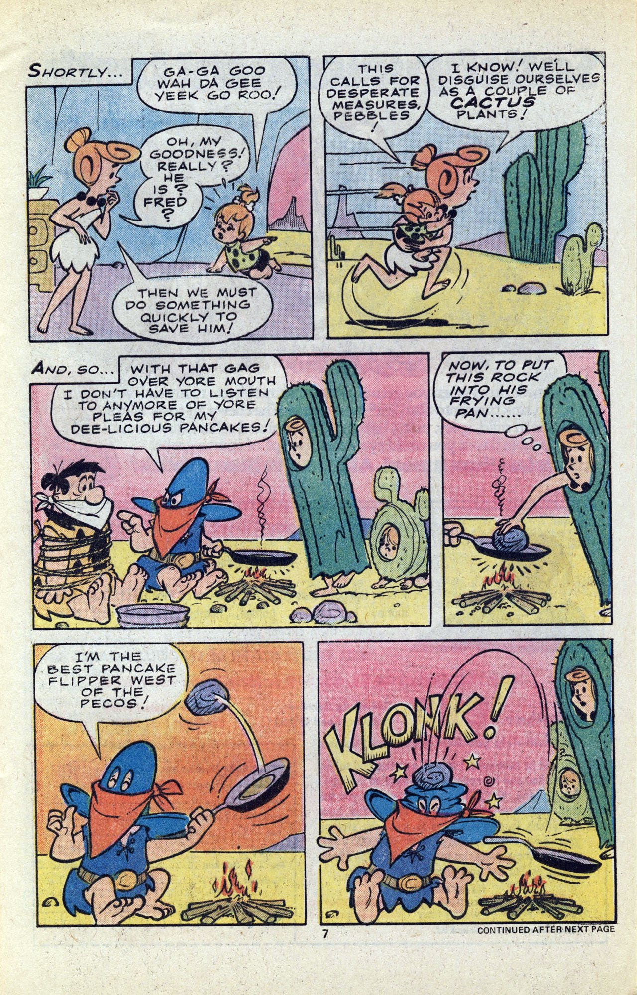 Read online The Flintstones (1977) comic -  Issue #6 - 9