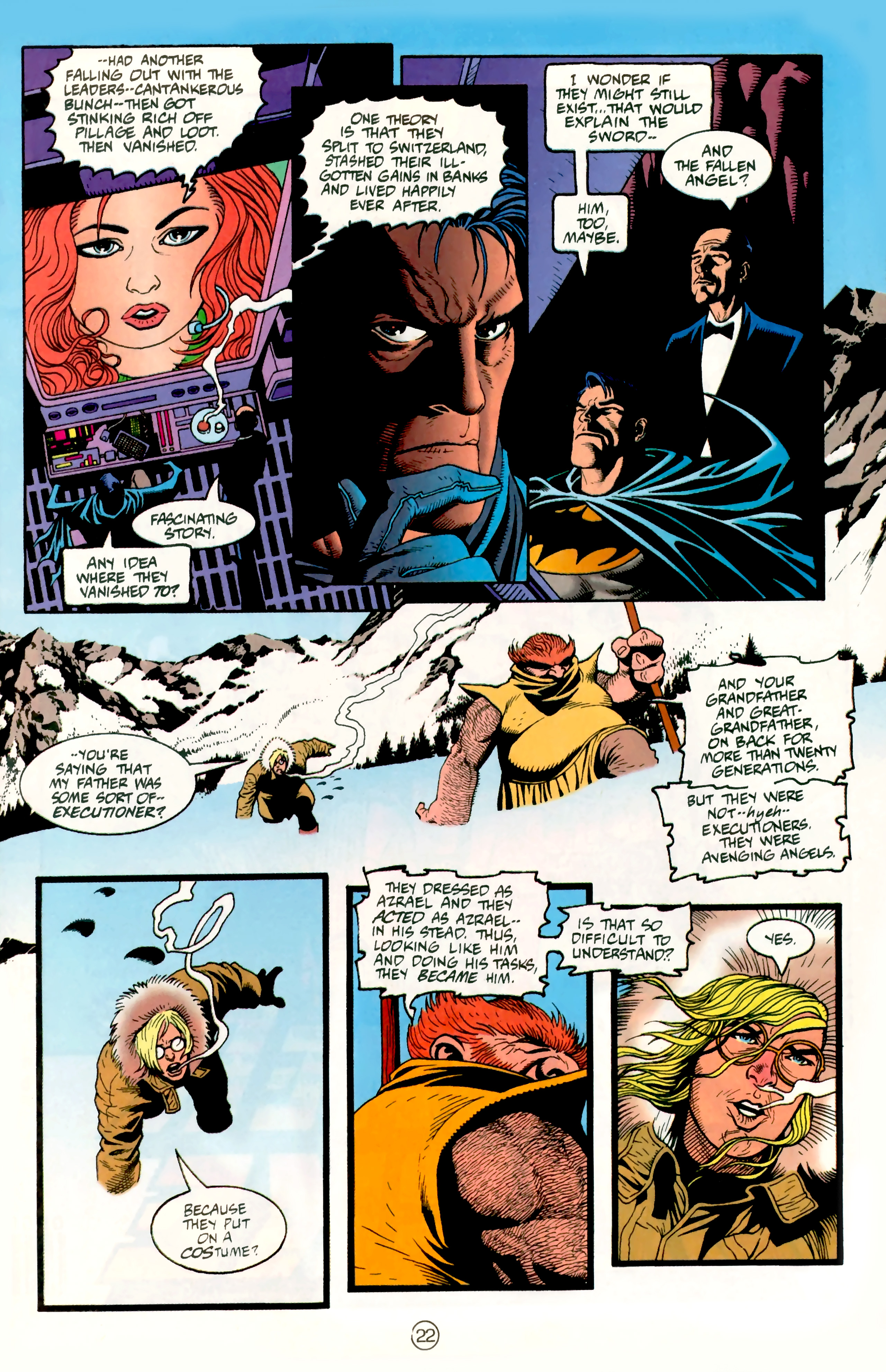 Read online Batman: Sword of Azrael comic -  Issue #1 - 22