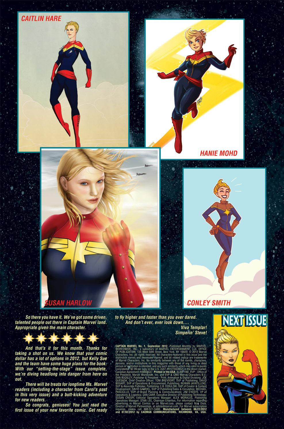 Read online Captain Marvel (2012) comic -  Issue #1 - 24