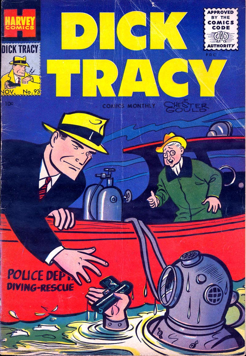 Read online Dick Tracy comic -  Issue #93 - 1