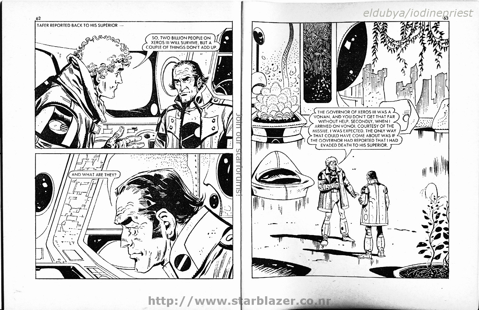 Read online Starblazer comic -  Issue #153 - 33