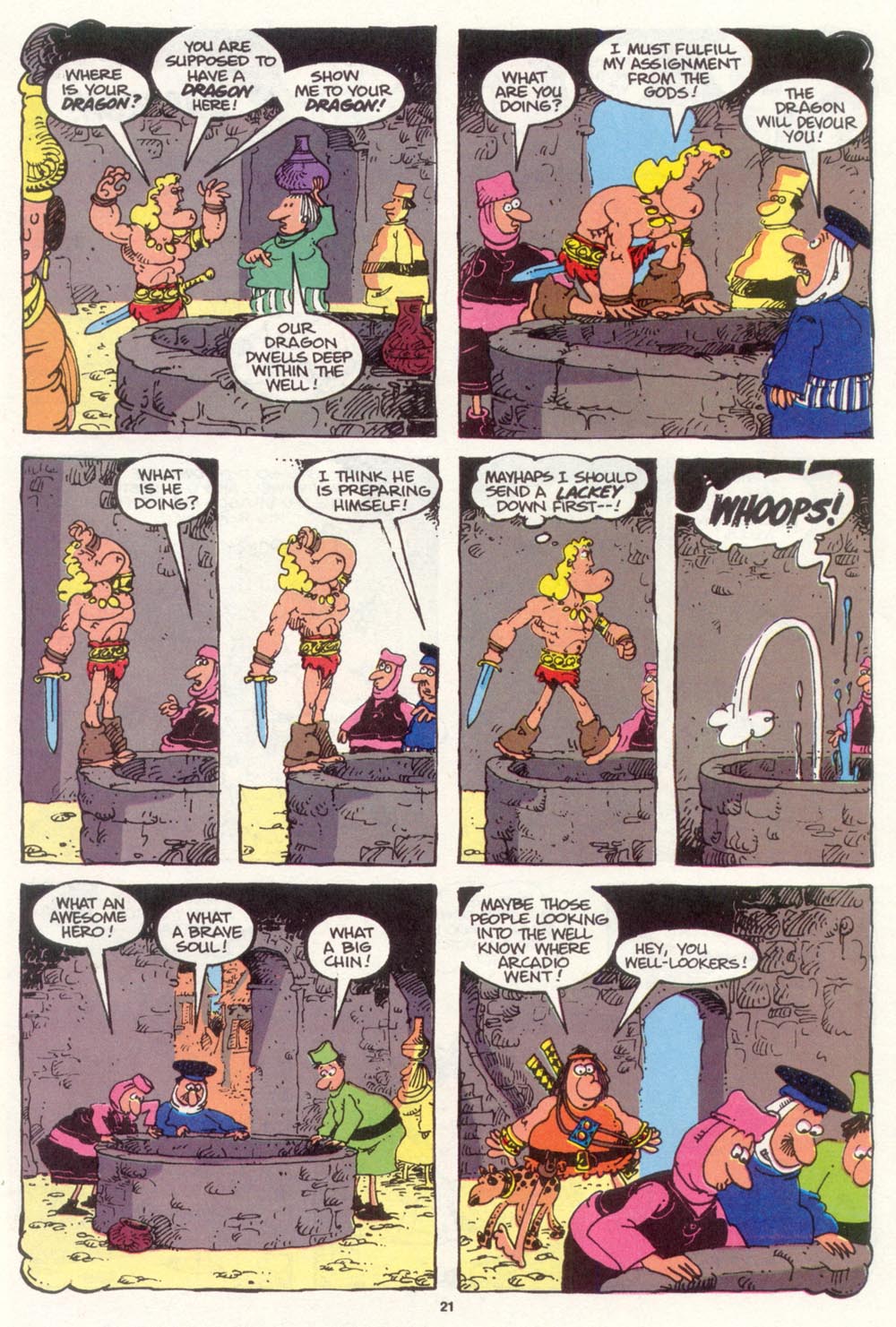 Read online Sergio Aragonés Groo the Wanderer comic -  Issue #98 - 22