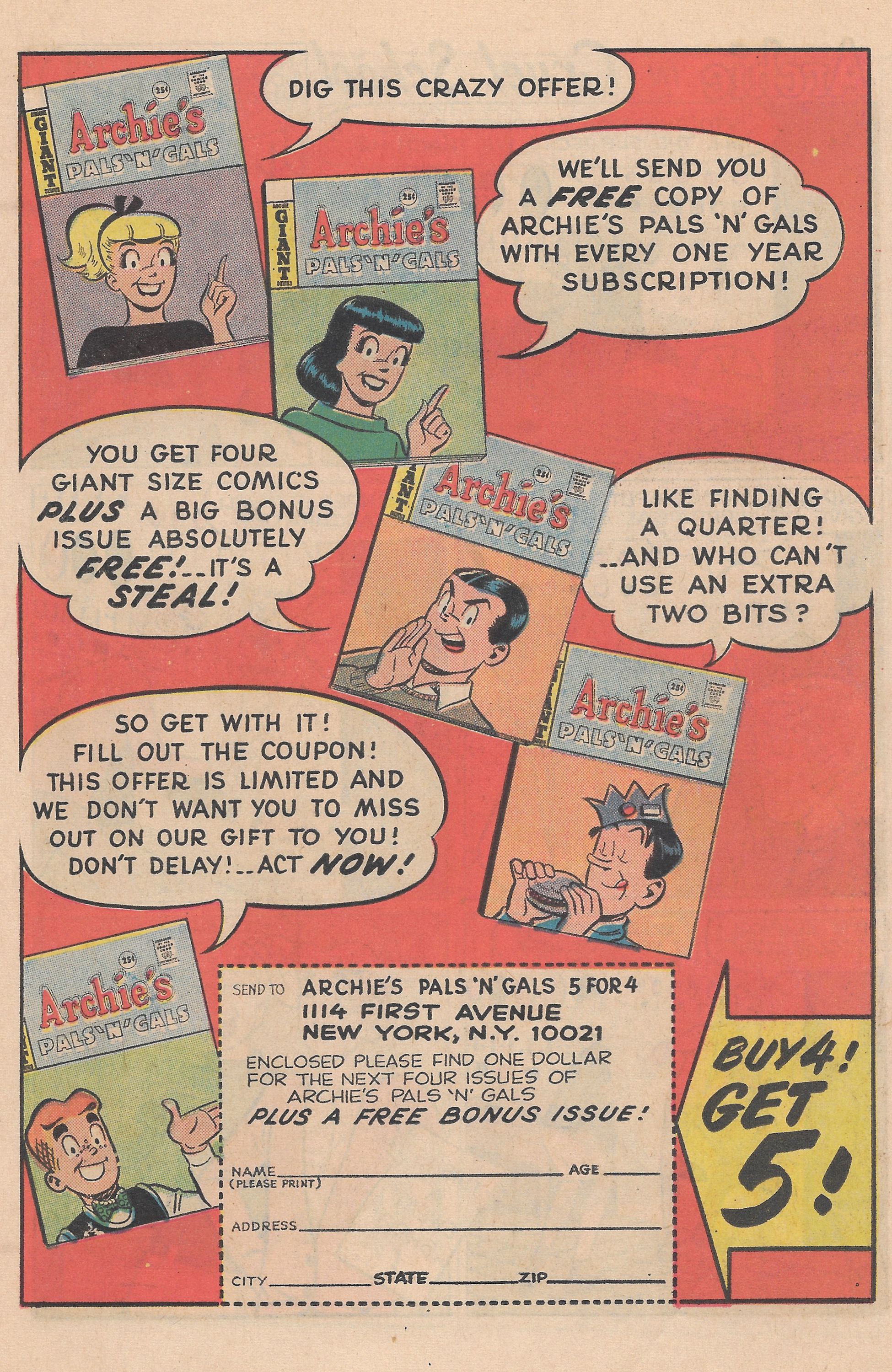 Read online Archie's Joke Book Magazine comic -  Issue #110 - 19