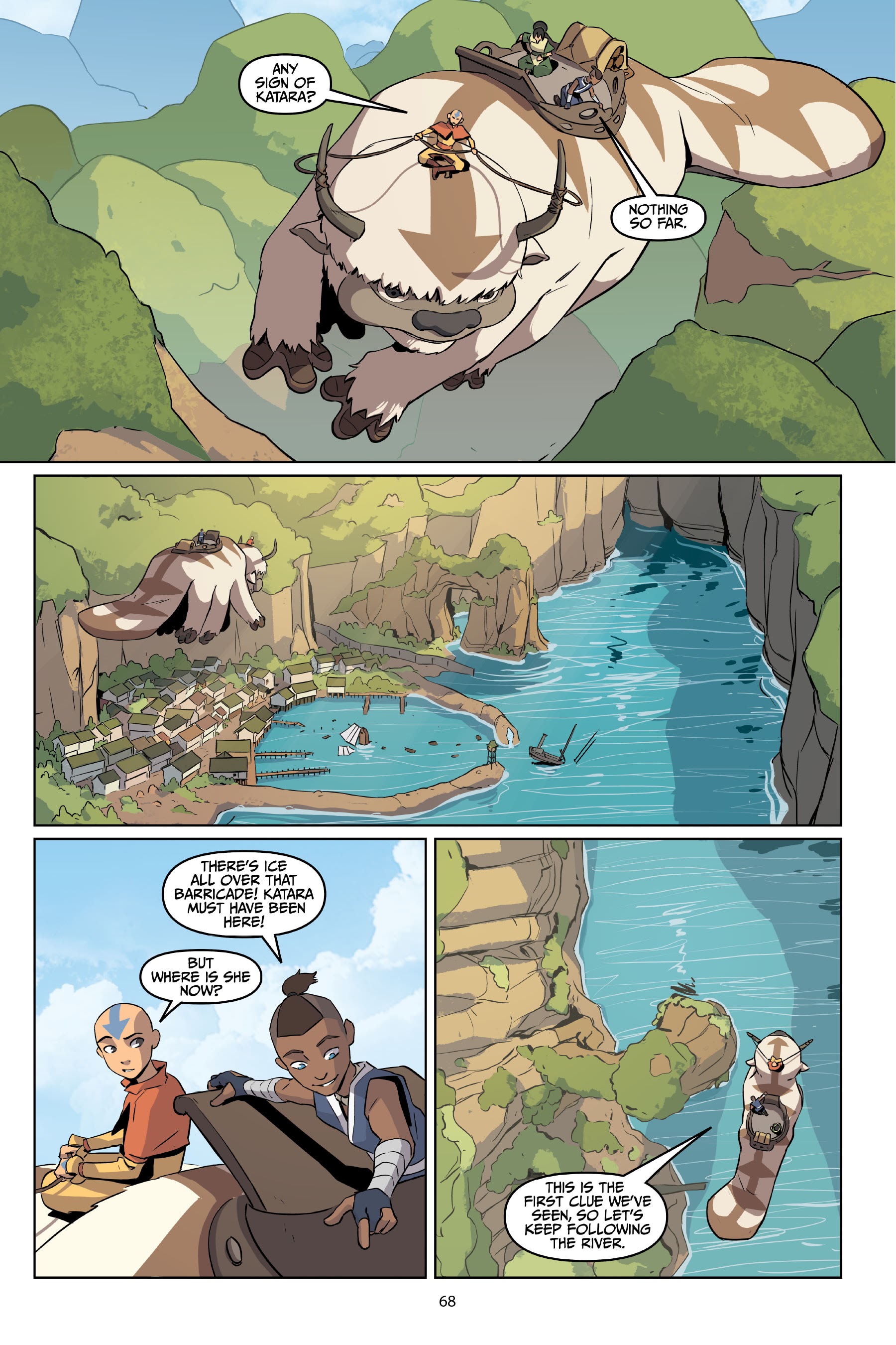 Read online Avatar: The Last Airbender—Katara and the Pirate's Silver comic -  Issue # TPB - 68