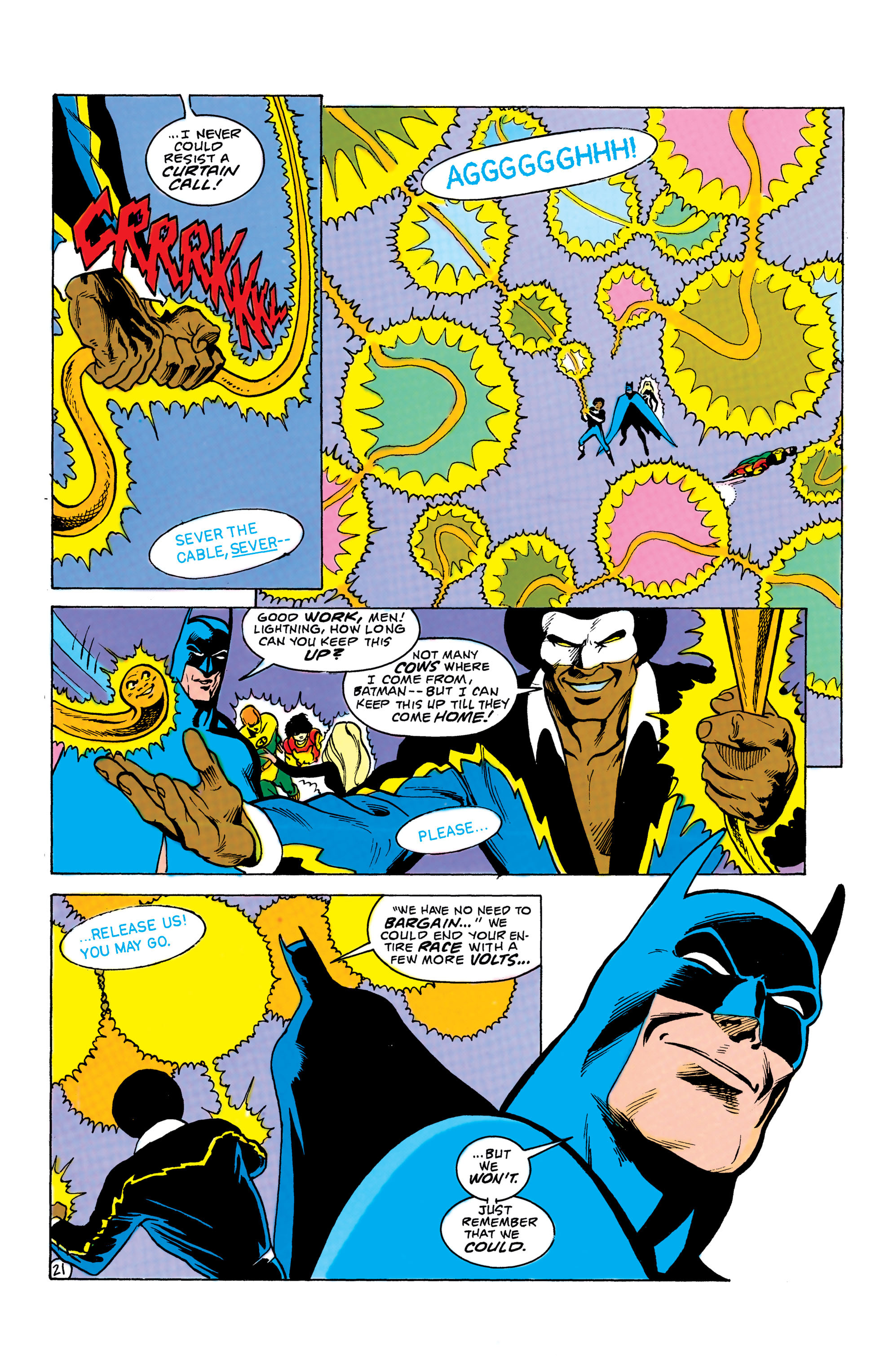 Read online Batman and the Outsiders (1983) comic -  Issue #23 - 21