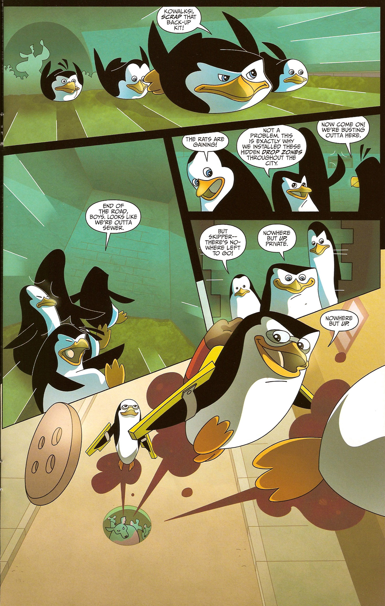 Read online Penguins of Madagascar comic -  Issue #1 - 17