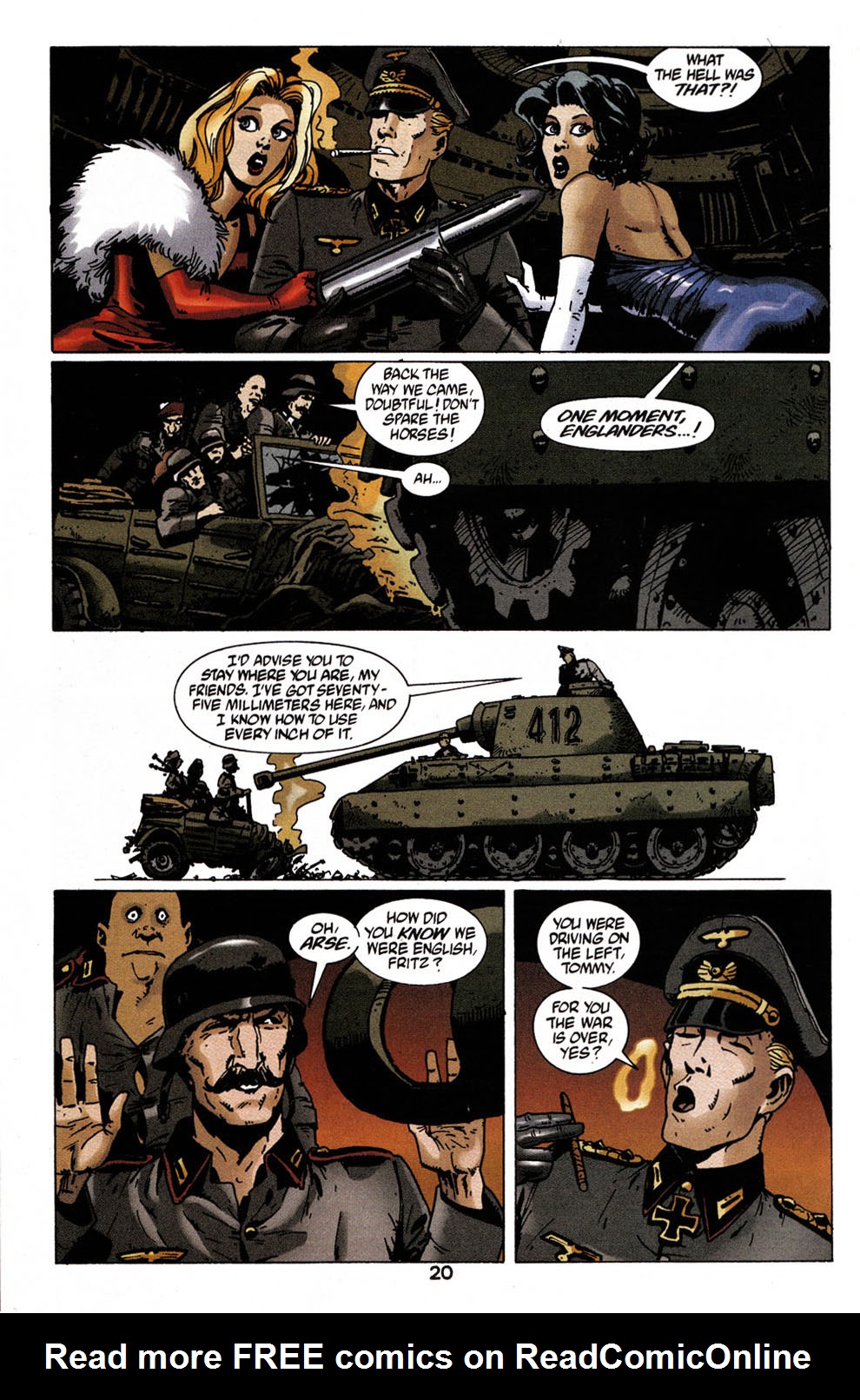 Read online Adventures in the Rifle Brigade comic -  Issue #1 - 21