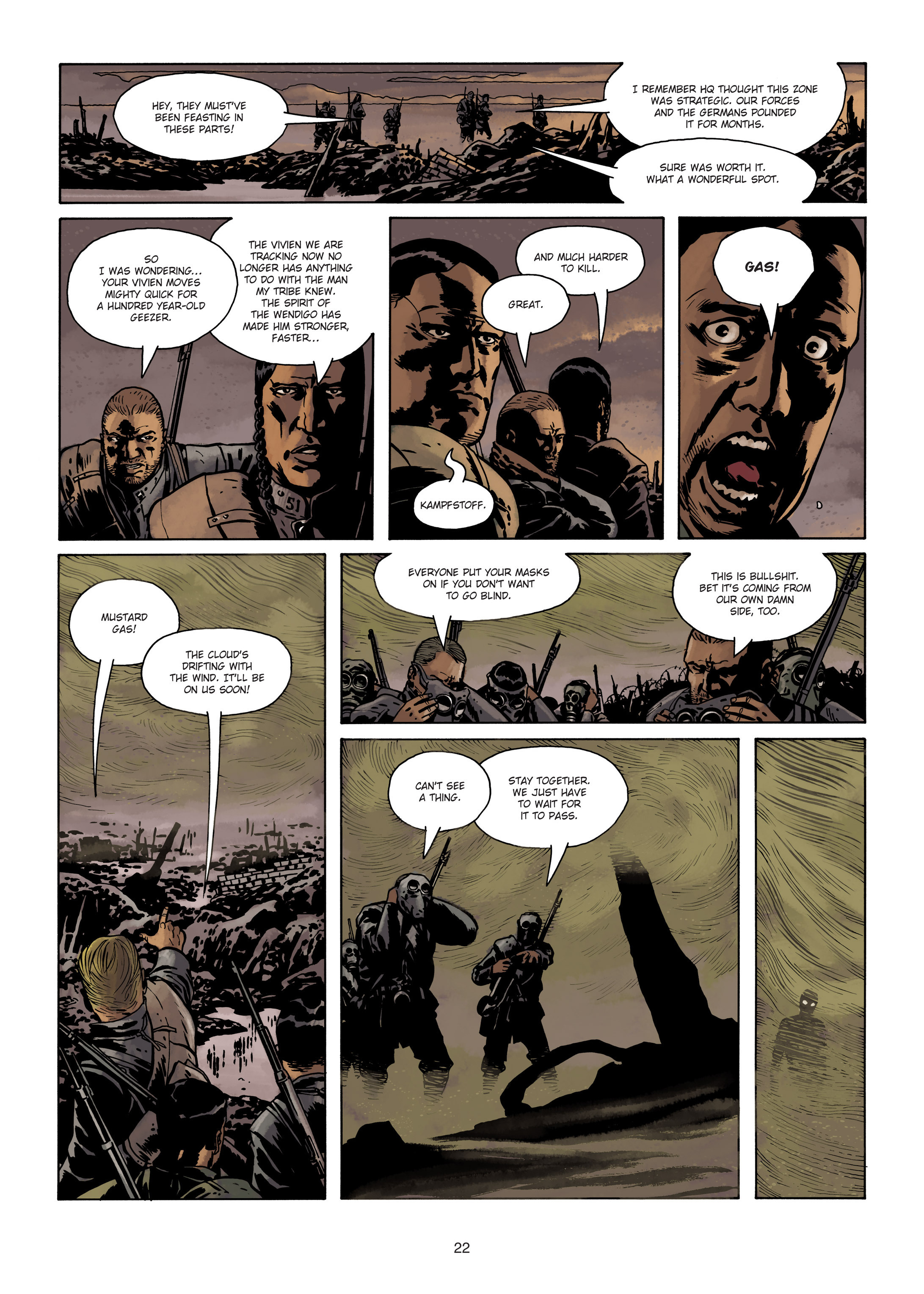 Read online The Curse of the Wendigo comic -  Issue #1 - 22