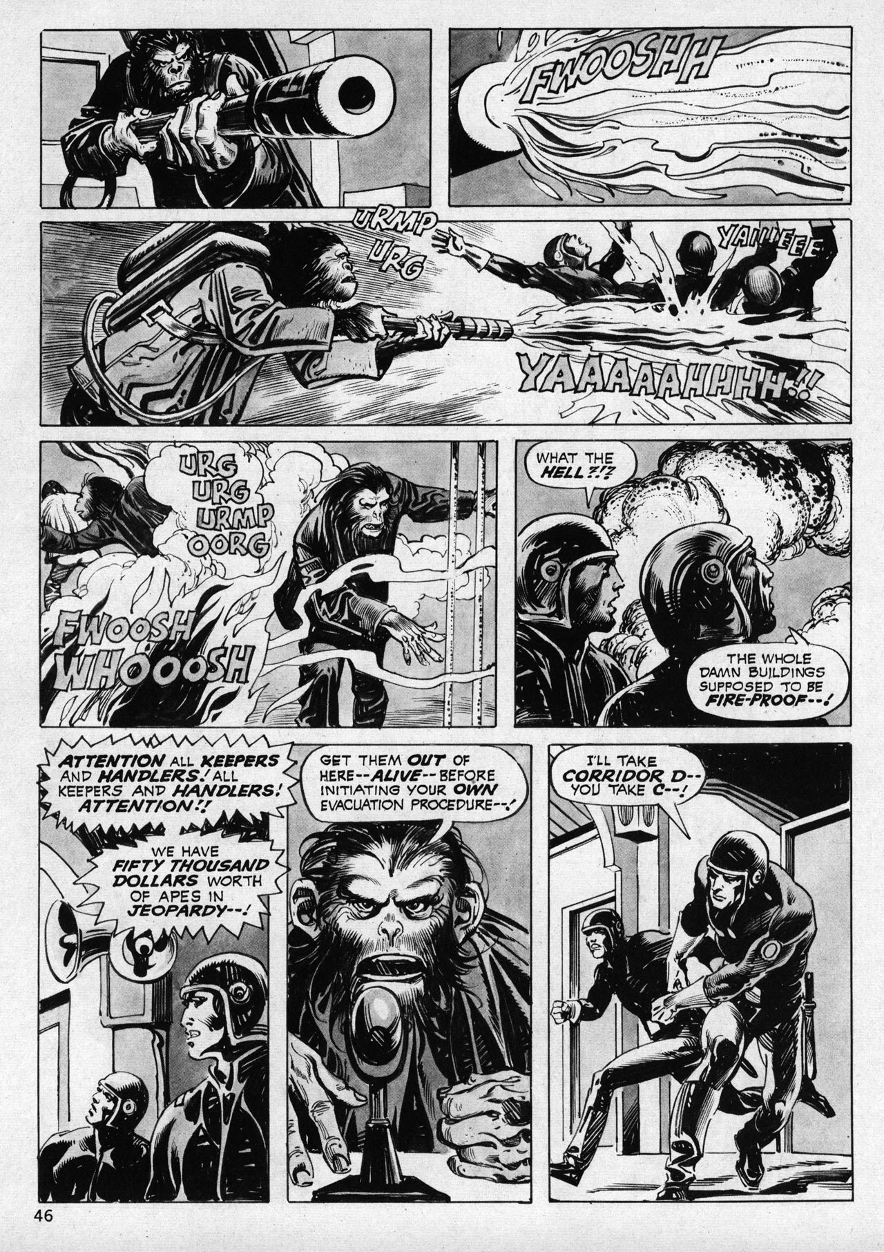 Read online Planet of the Apes comic -  Issue #20 - 44