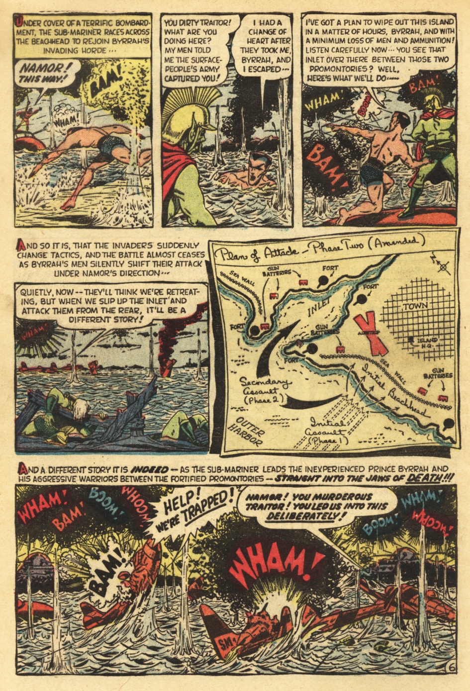 Read online Sub-Mariner Comics comic -  Issue #35 - 8