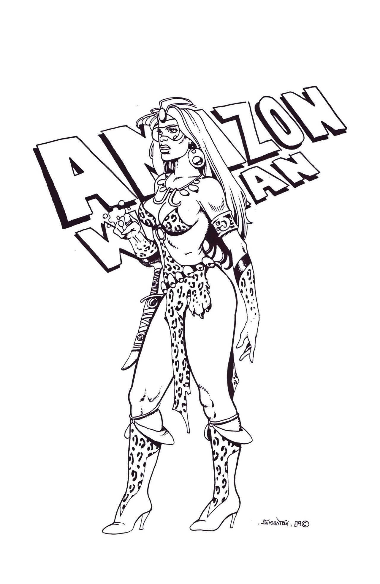 Read online Amazon Woman comic -  Issue #2 - 32