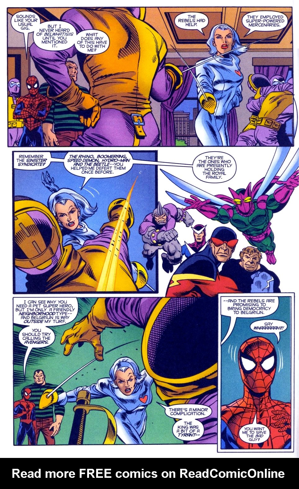 Read online Webspinners: Tales of Spider-Man comic -  Issue #17 - 6