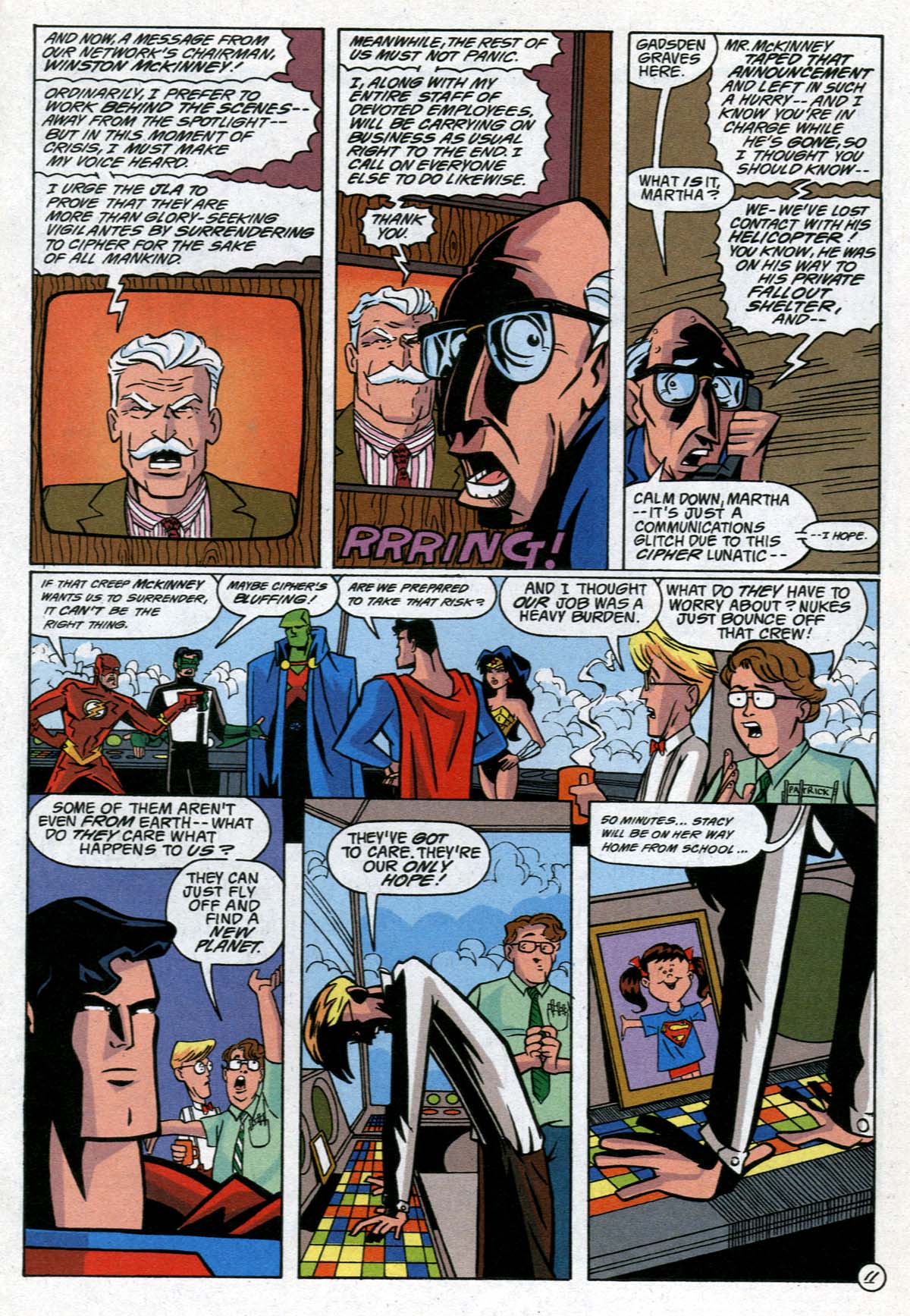 Read online Adventures in the DC Universe comic -  Issue #12 - 12