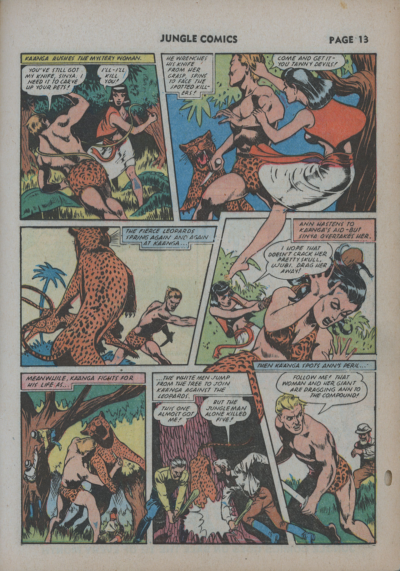 Read online Jungle Comics comic -  Issue #31 - 16