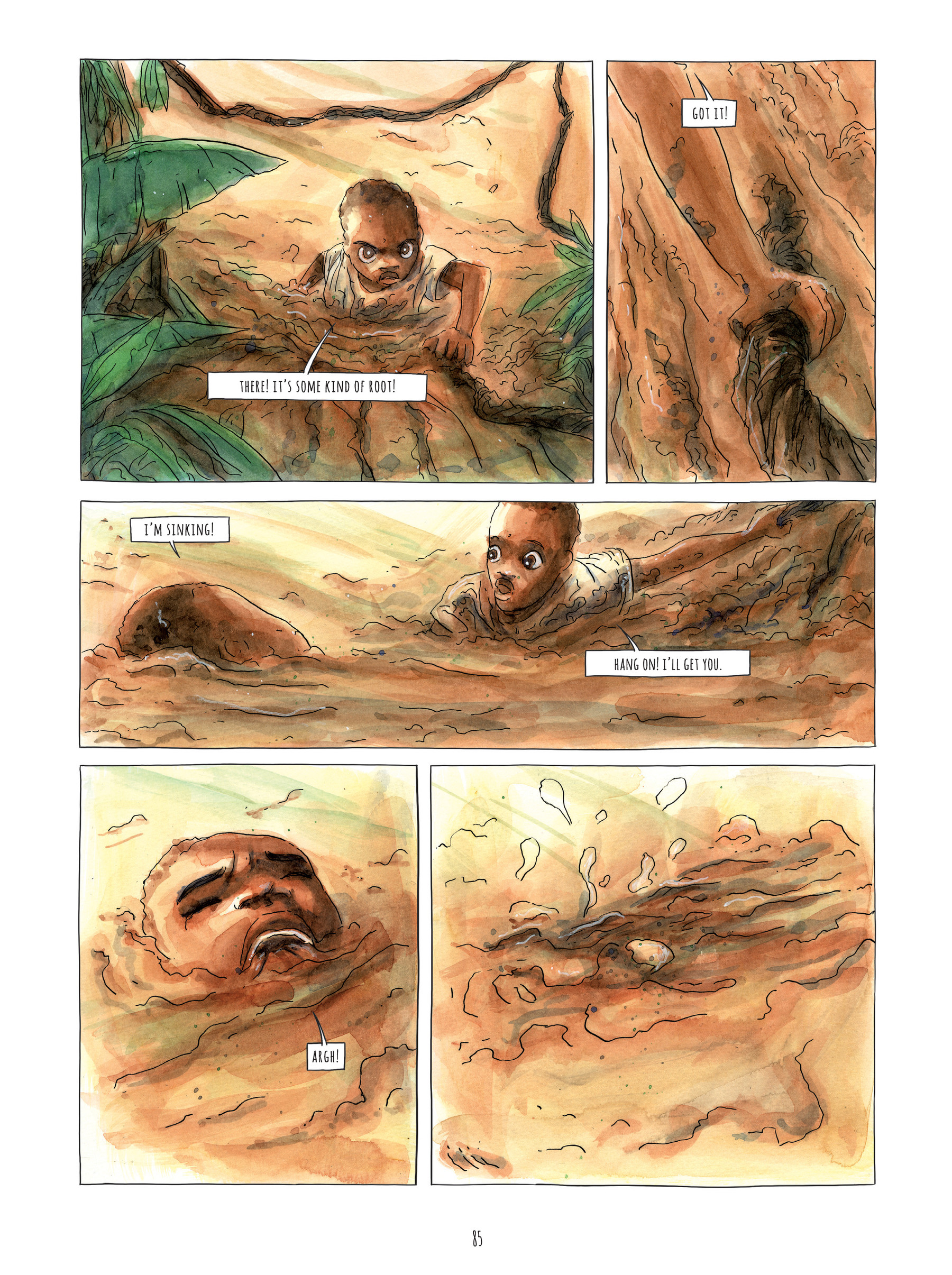 Read online Alice on the Run: One Child's Journey Through the Rwandan Civil War comic -  Issue # TPB - 84