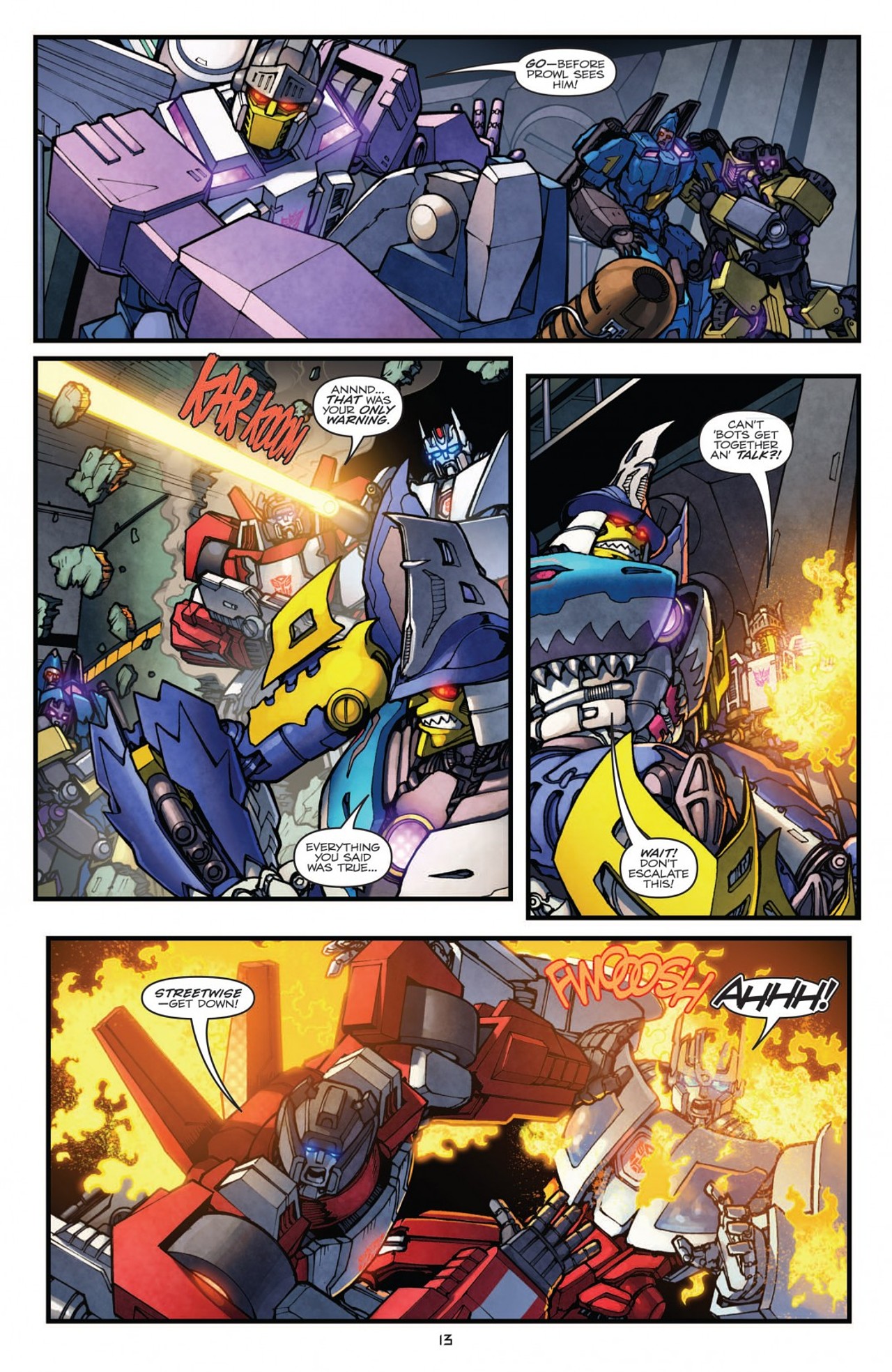 Read online Transformers: Robots In Disguise (2012) comic -  Issue #5 - 17
