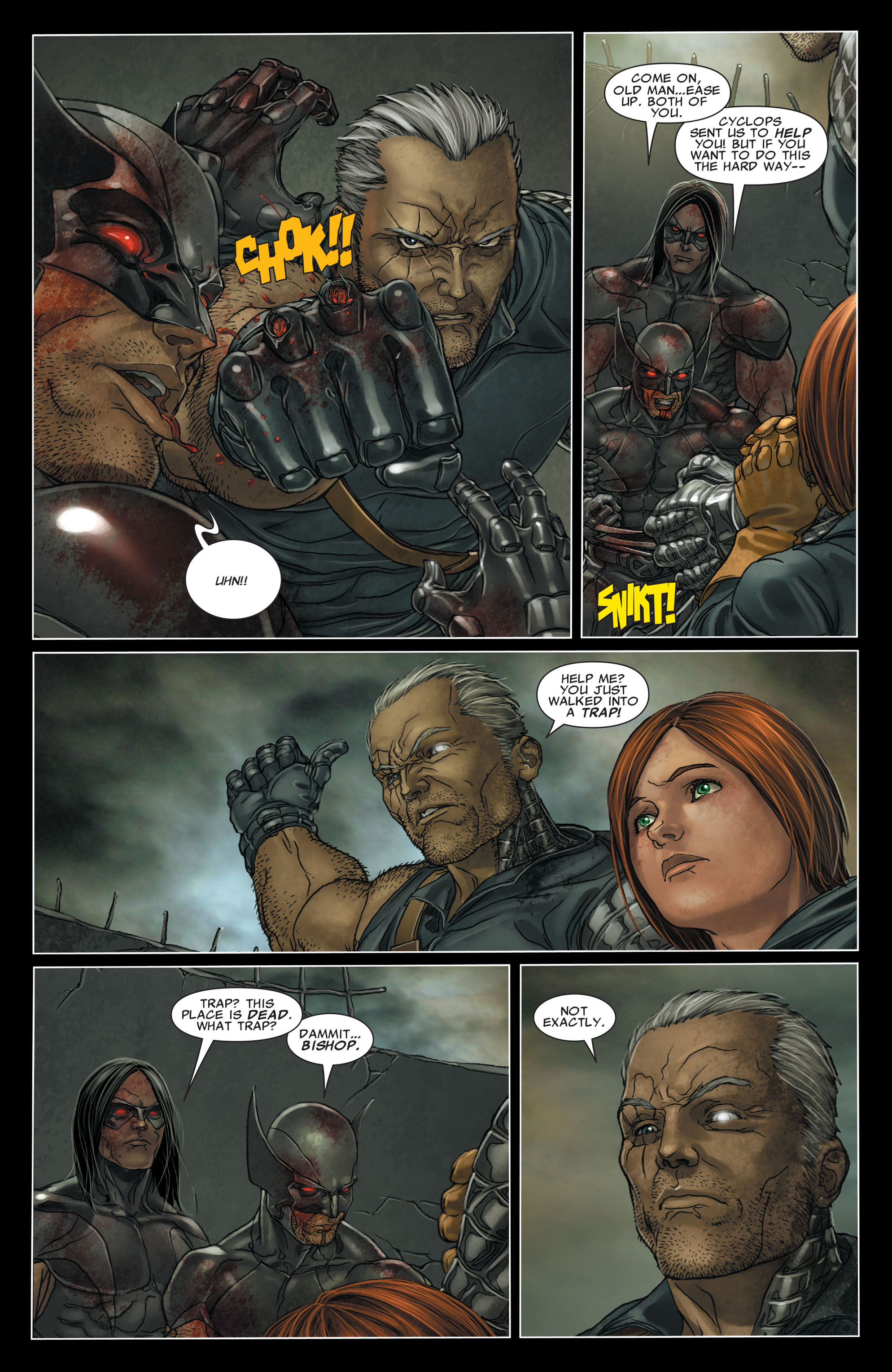 Read online X-Force/Cable: Messiah War comic -  Issue # _TPB (Part 1) - 32