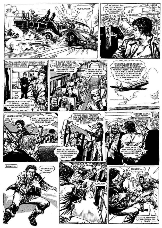Read online Action (1976) comic -  Issue #1 - 4