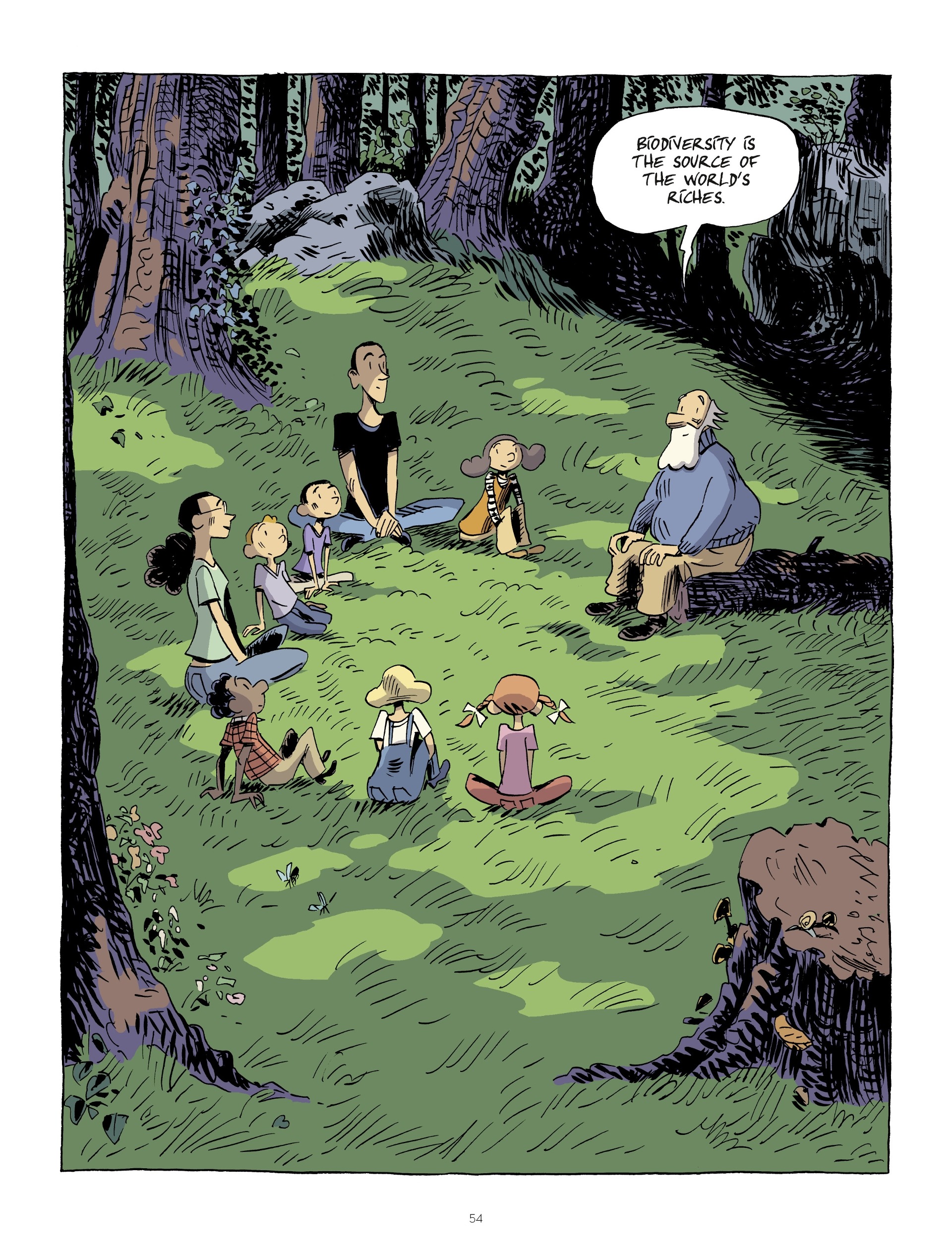 Read online Hubert Reeves Explains comic -  Issue #1 - 54