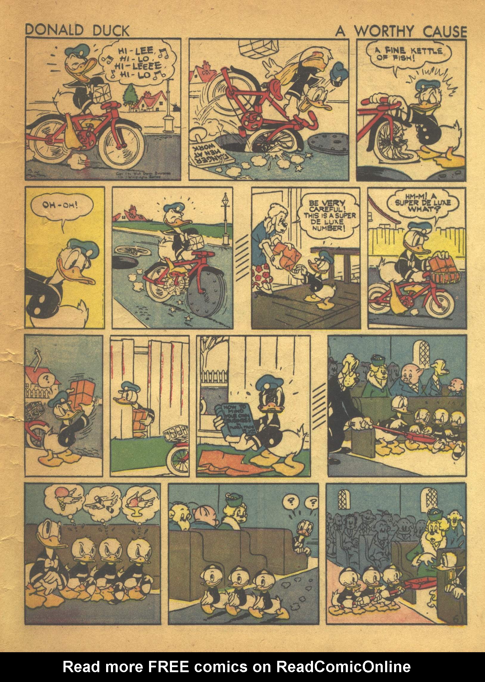 Read online Walt Disney's Comics and Stories comic -  Issue #12 - 63