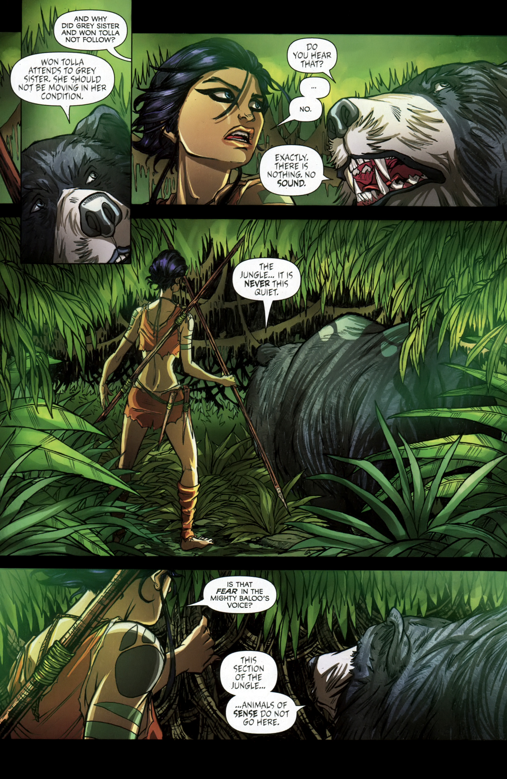 Read online Grimm Fairy Tales presents The Jungle Book comic -  Issue #3 - 12