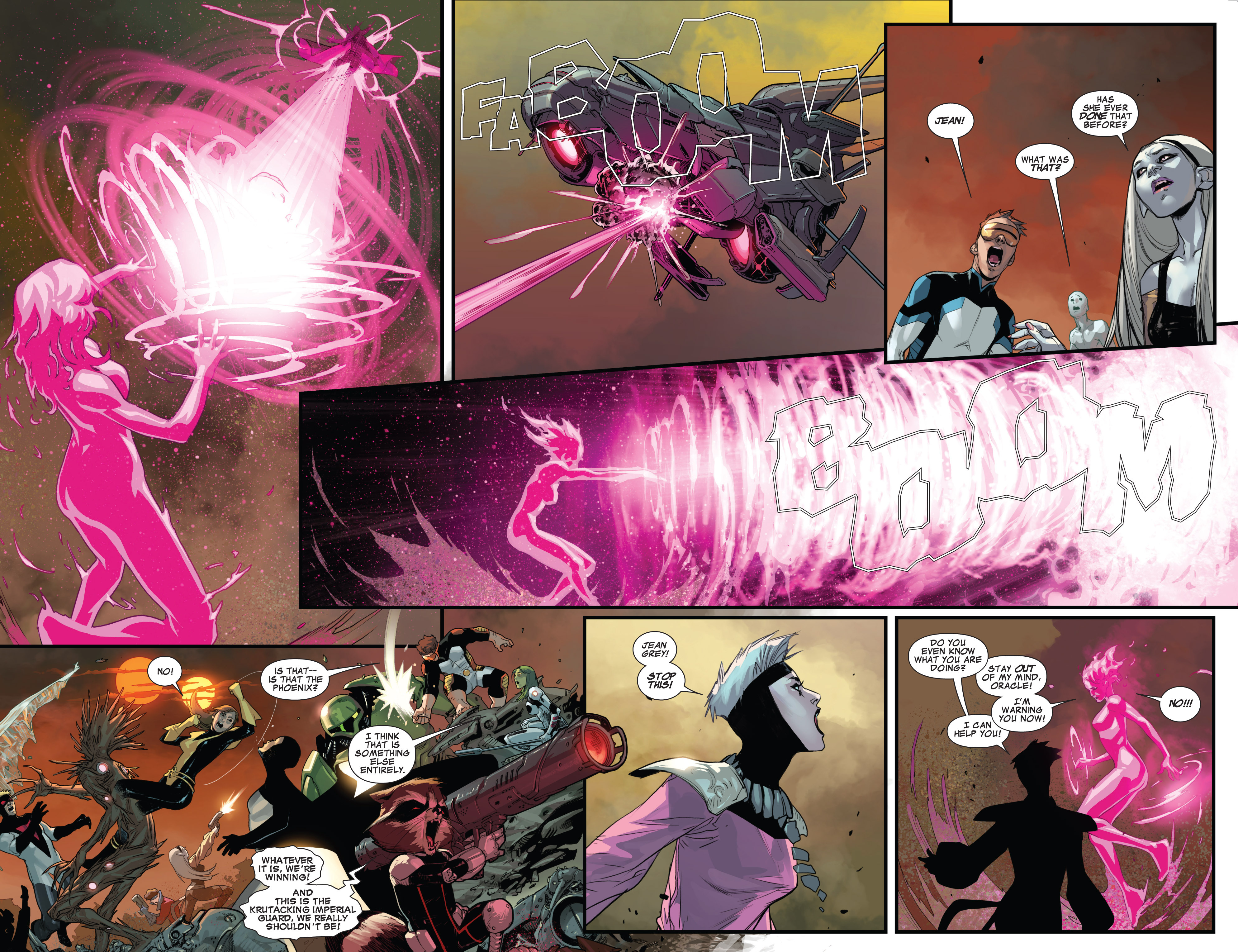 Read online Guardians of the Galaxy/All-New X-Men: The Trial of Jean Grey comic -  Issue # TPB - 101