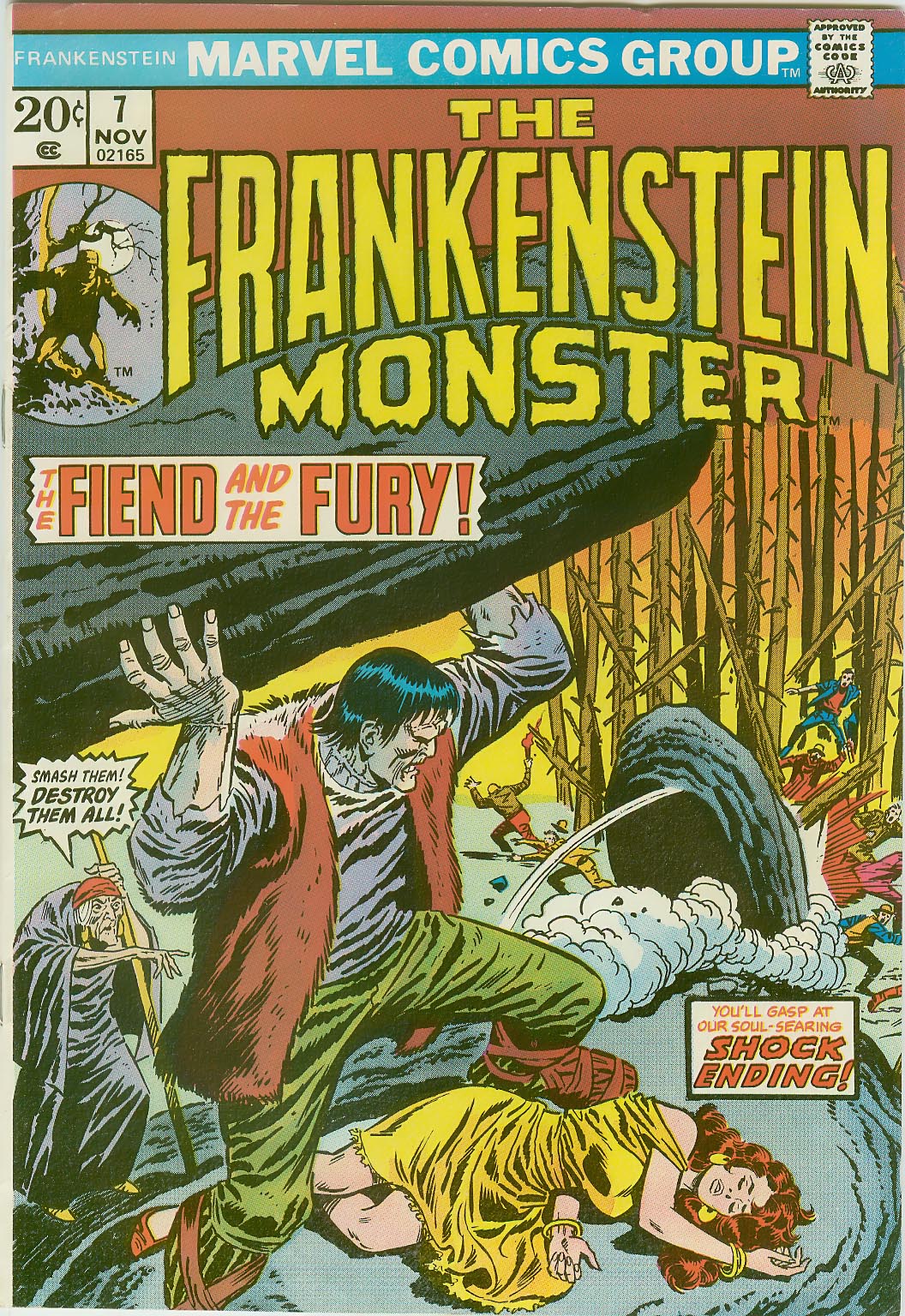 Read online Frankenstein (1973) comic -  Issue #7 - 1