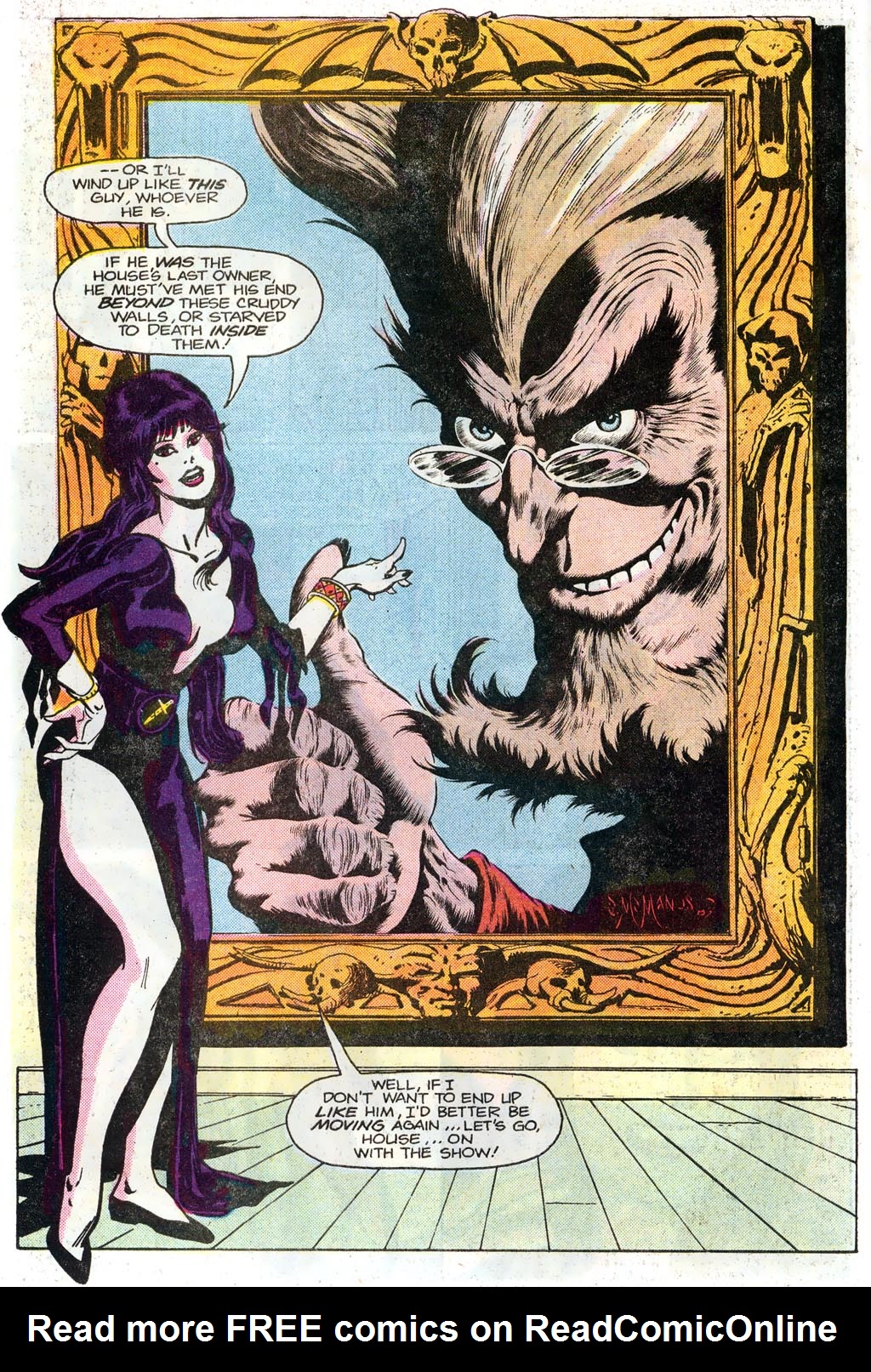 Read online Elvira's House of Mystery comic -  Issue #1 - 18
