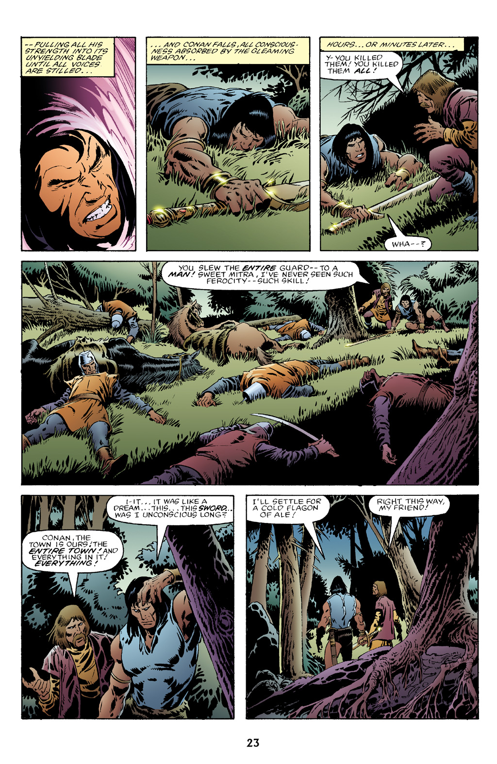 Read online The Chronicles of Conan comic -  Issue # TPB 19 (Part 1) - 24