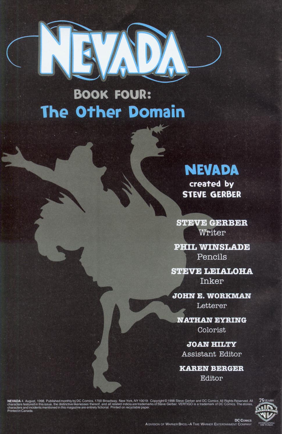 Read online Nevada comic -  Issue #4 - 3