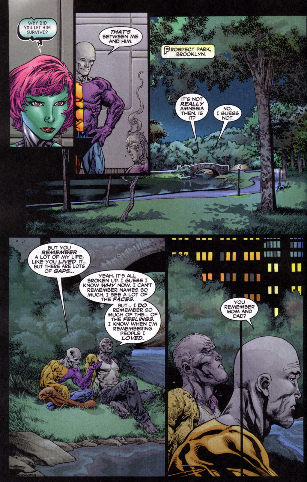 Read online Outsiders (2003) comic -  Issue #7 - 21