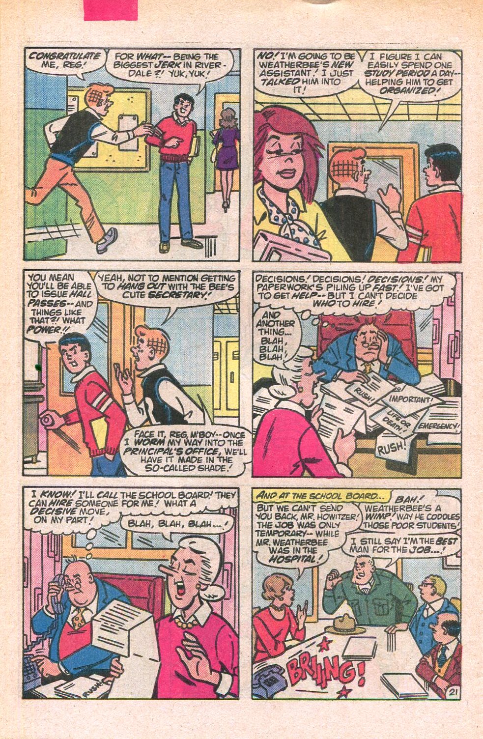 Read online Archie at Riverdale High (1972) comic -  Issue #100 - 32