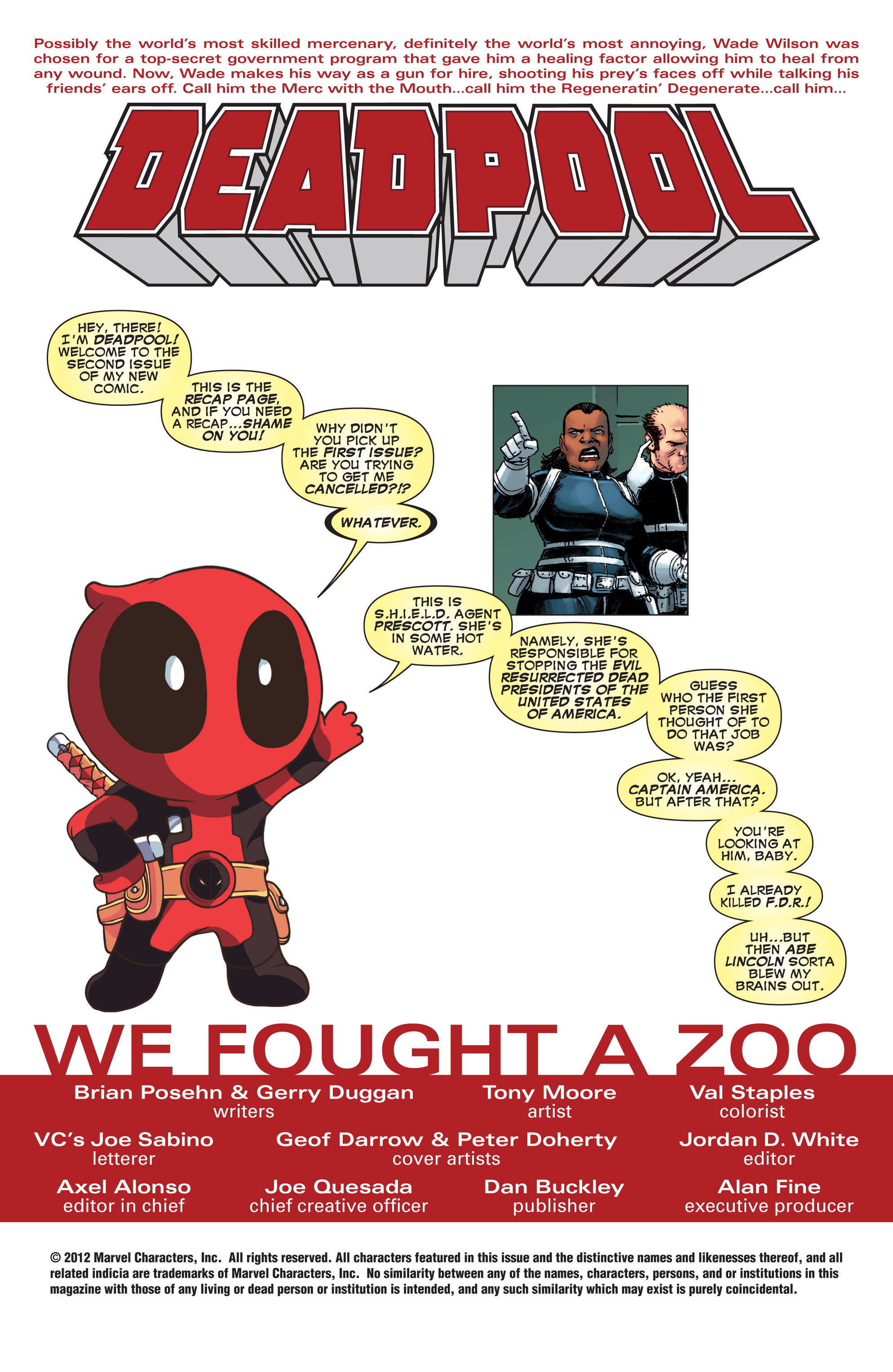 Read online Deadpool: Dead Presidents comic -  Issue # Full - 25