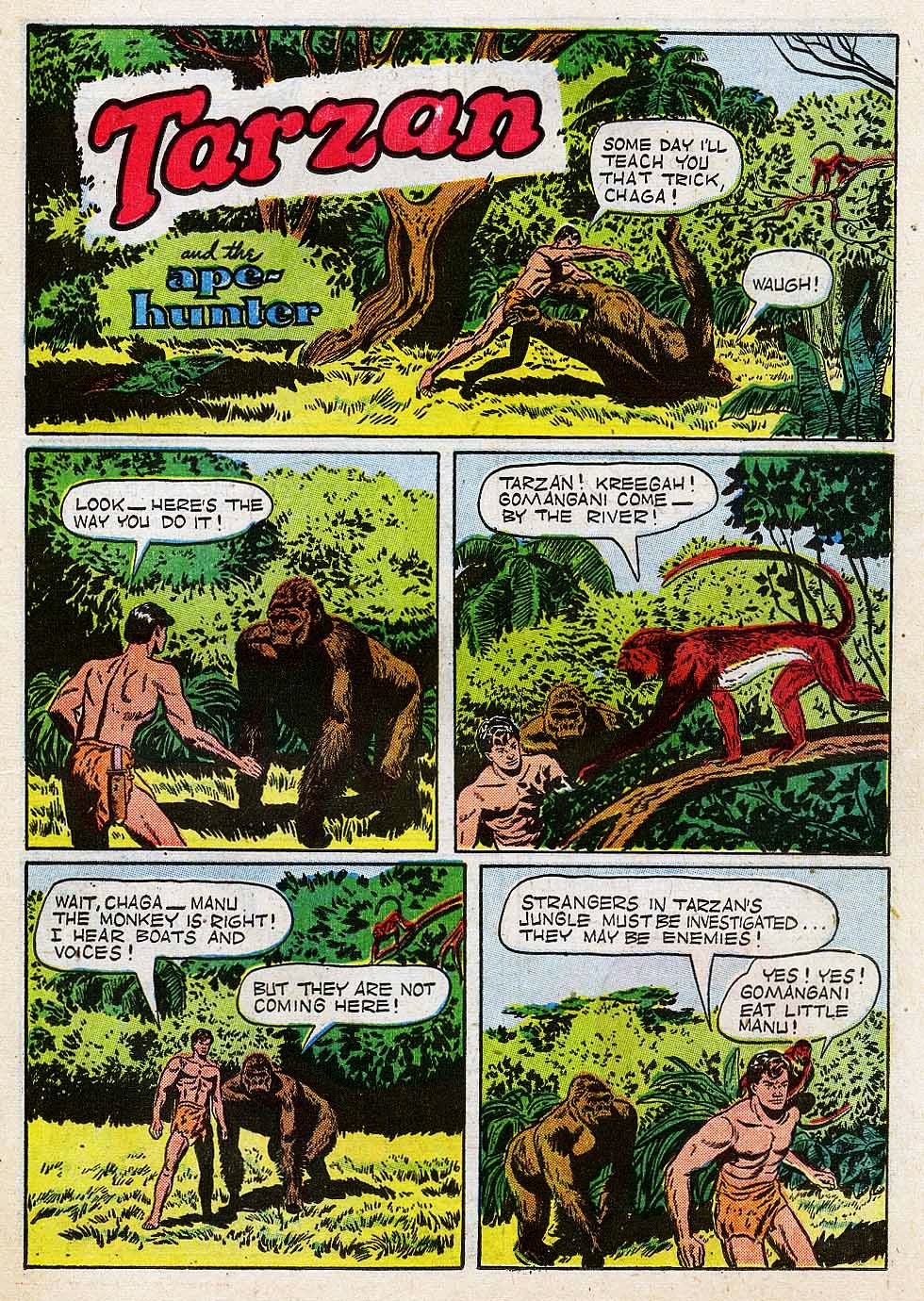 Read online Tarzan (1948) comic -  Issue #13 - 27