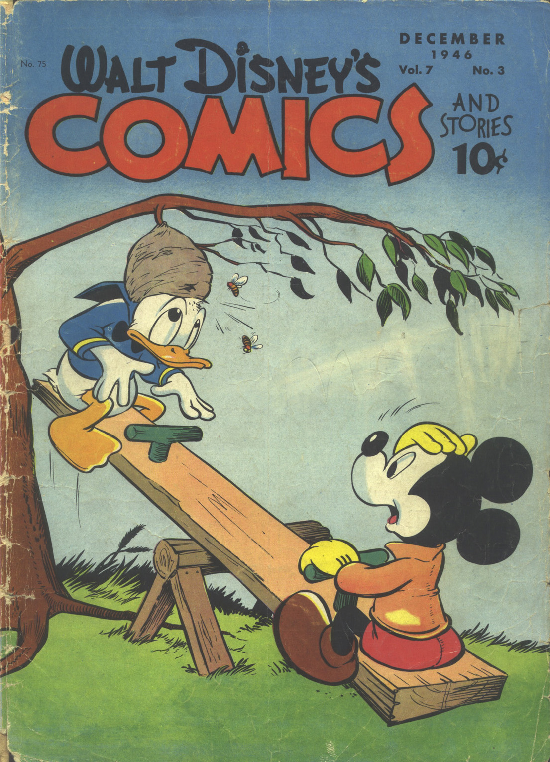 Read online Walt Disney's Comics and Stories comic -  Issue #75 - 1