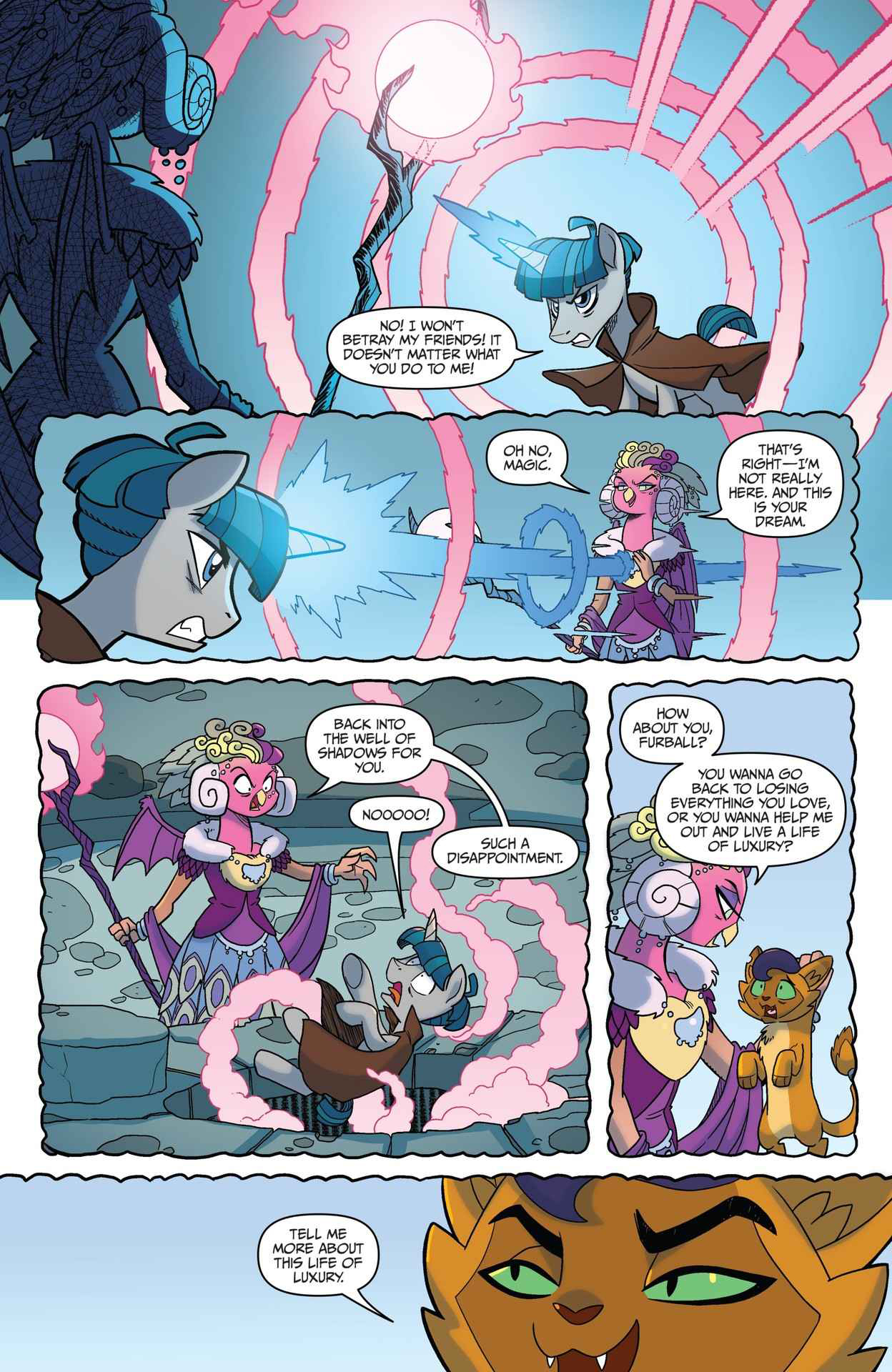 Read online My Little Pony: Nightmare Knights comic -  Issue #4 - 7
