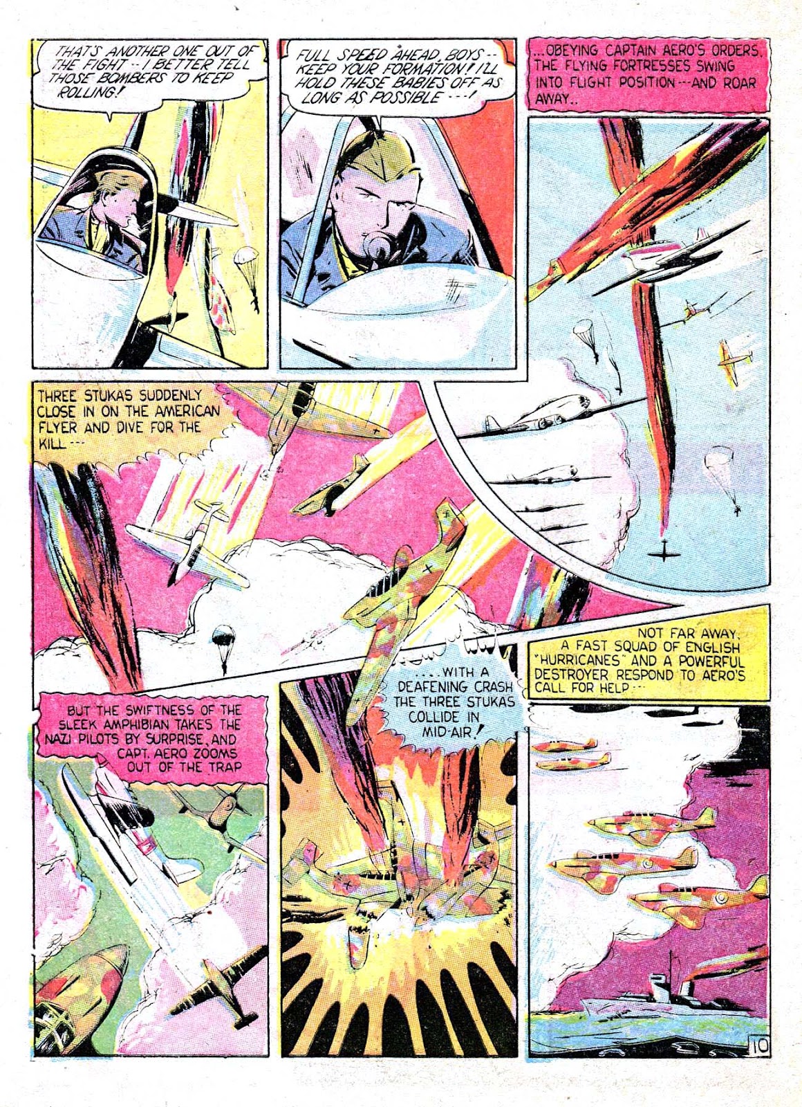 Captain Aero Comics issue 1 - Page 11