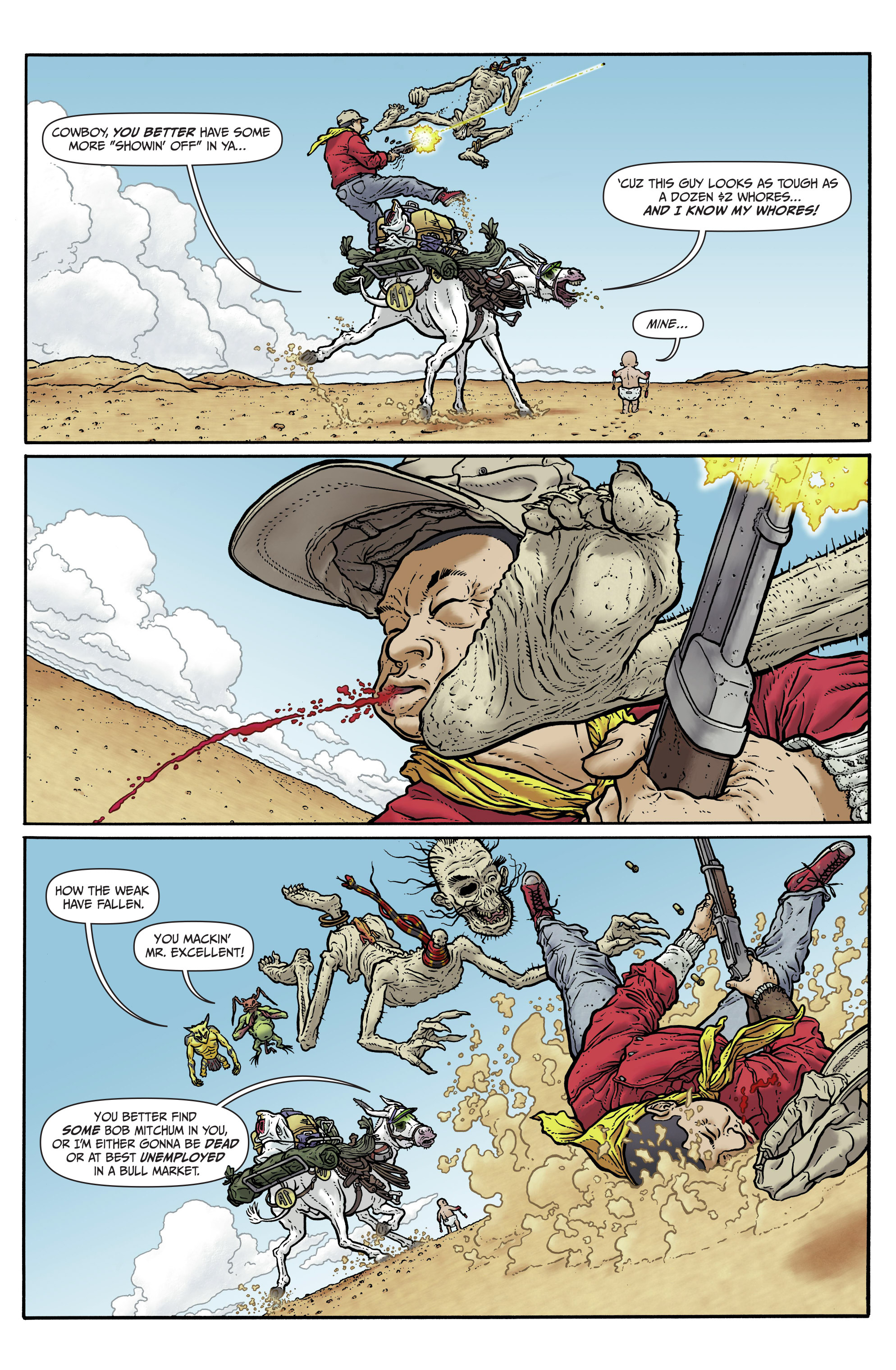 Read online Shaolin Cowboy comic -  Issue #3 - 15